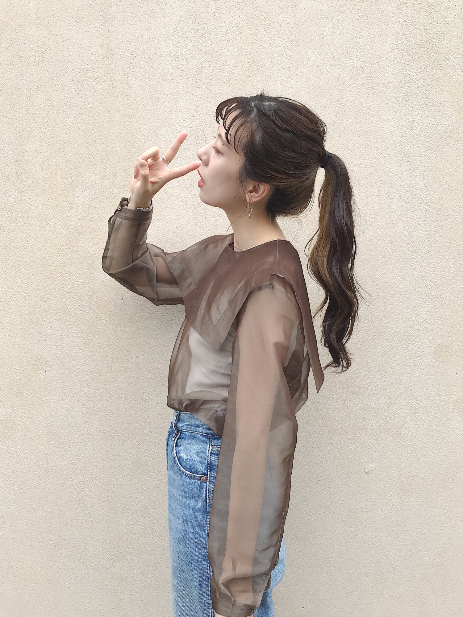 roku オーガンジー セーラートップス 6（ロク）の「＜6(ROKU)＞ORGANDY SAILOR PULLOVER/トップス（その他