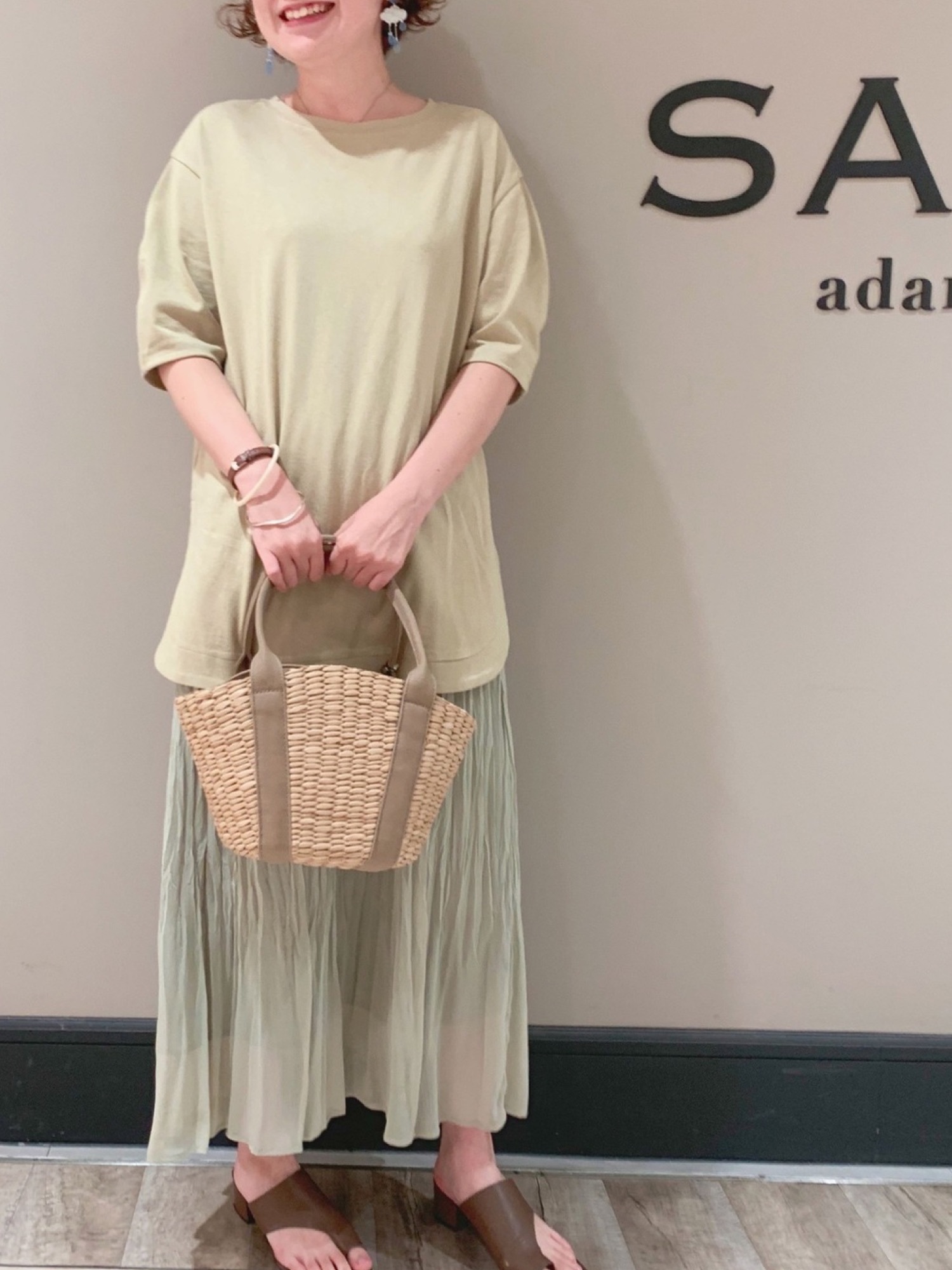 SALON adam et rope’ 【COTTO】BASKET M SALON adam et ropé(サロン アダム エ ロペ) / 【COTTO】BASKET M(かご