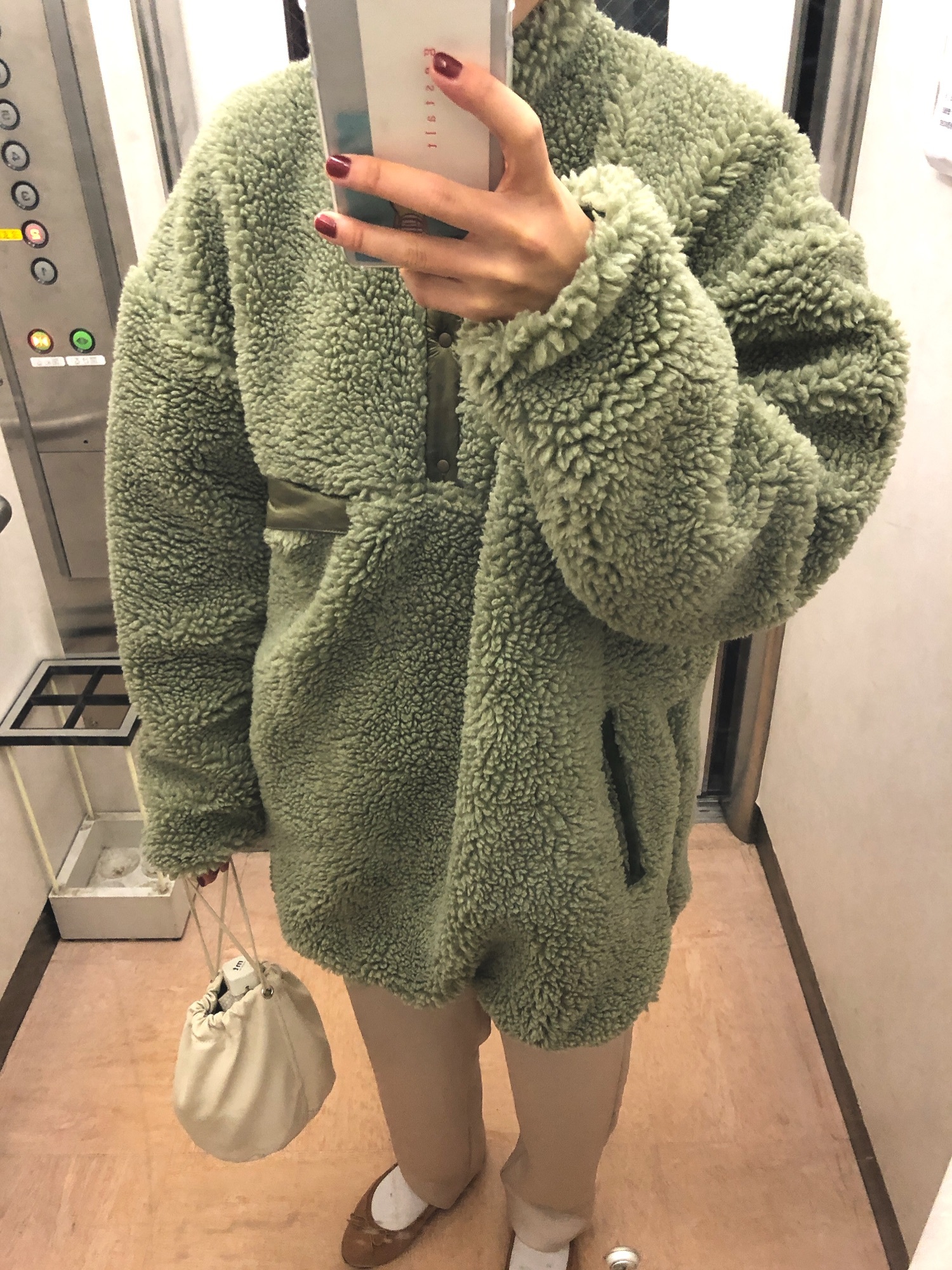 【6 ROKU】BOA PULLOVER JACKET/ジャケット 6（ロク）の「＜sunny sports×6（ROKU）＞BOA PULLOVER JACKET
