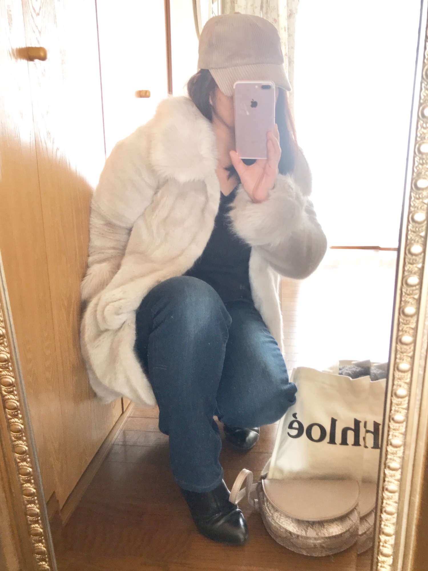 rienda（リエンダ）の「Faux Fur 4WAY ミディコート（その他アウター 