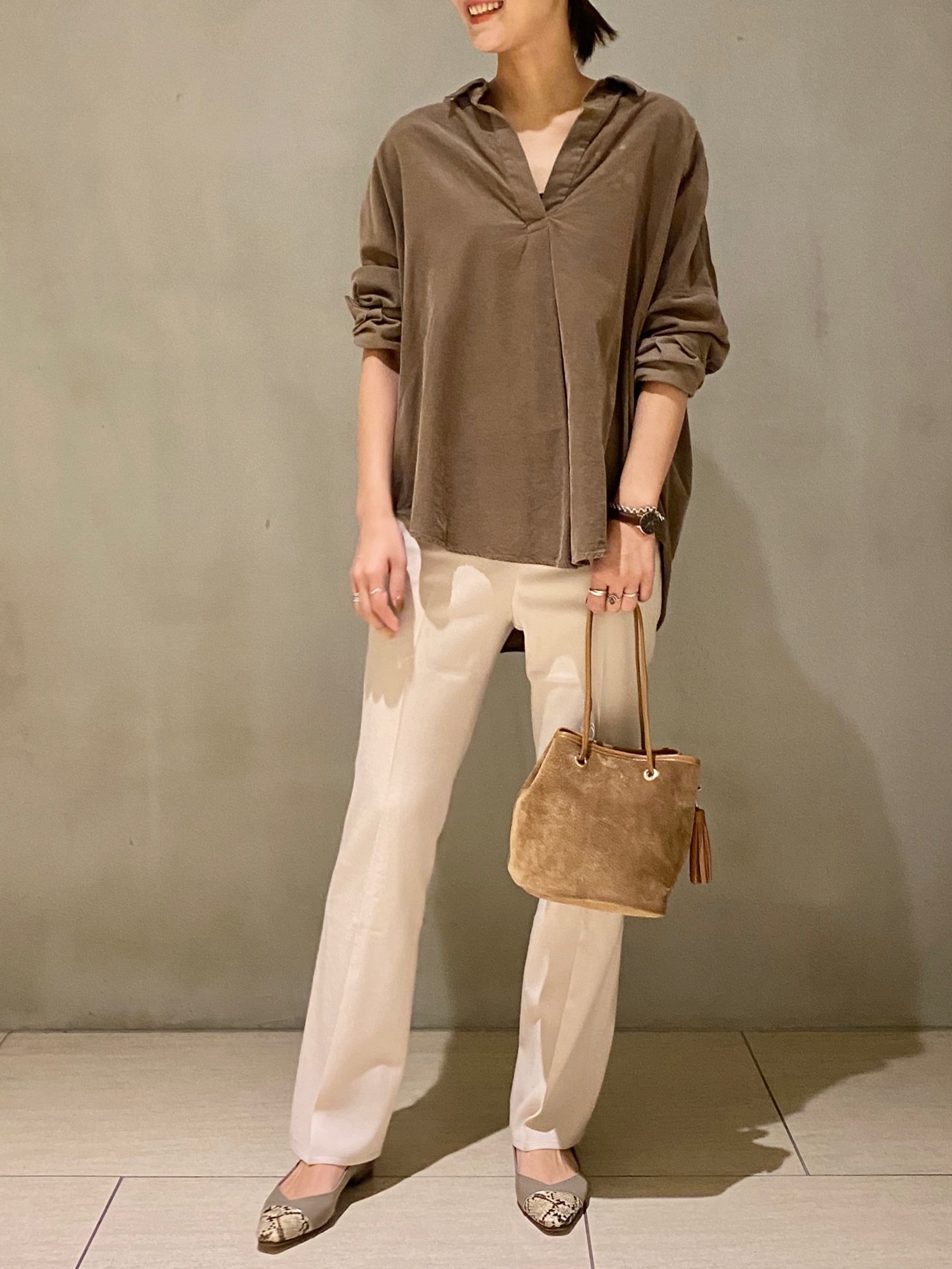 JOURNAL STANDARD（ジャーナルスタンダード）の「シャツコールレース