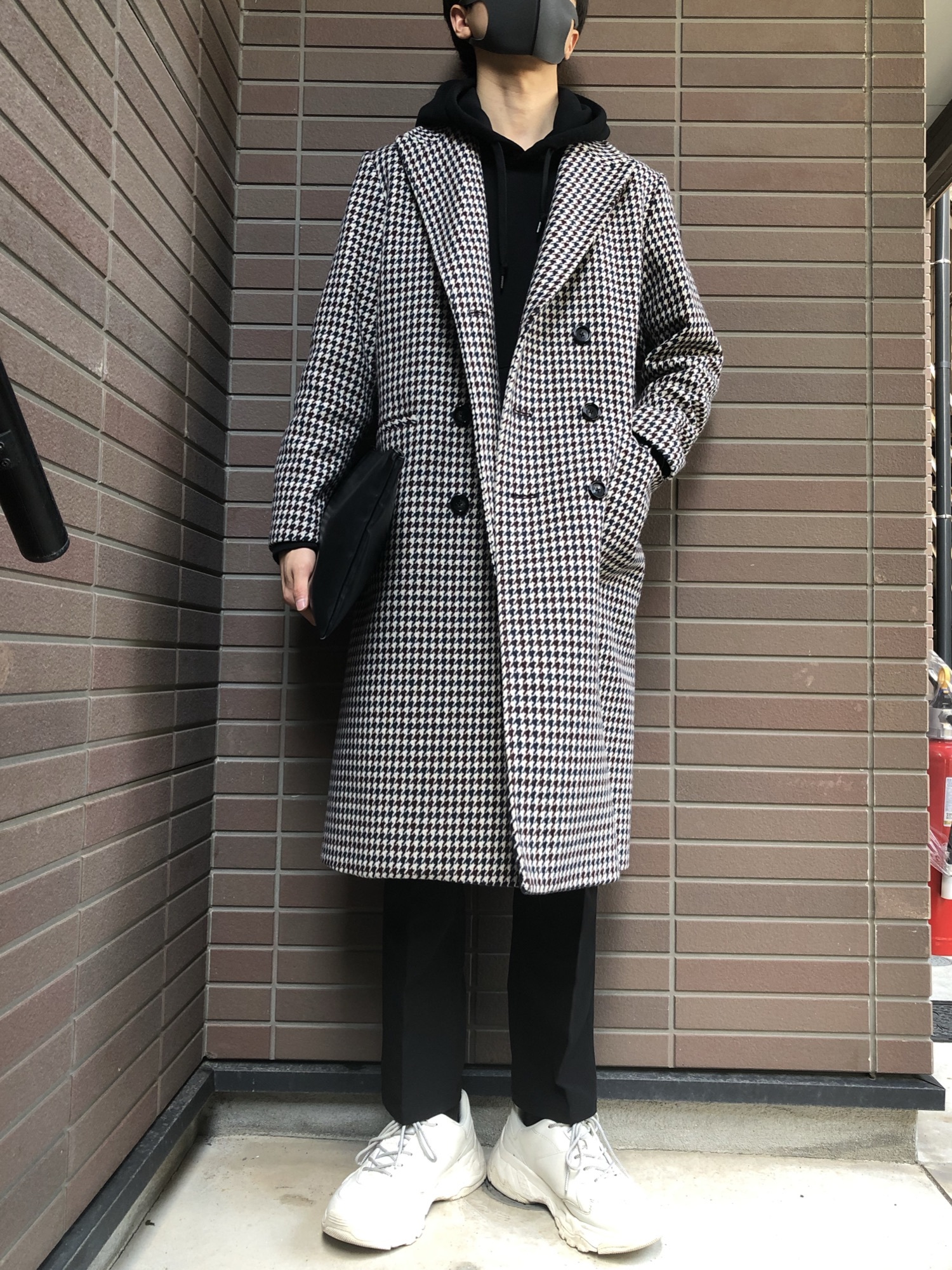 PUBLIC TOKYOチェックダブルチェスターコート 【公式通販】 PUBLIC TOKYOチェックダブルチェスターコート 【公式通販】