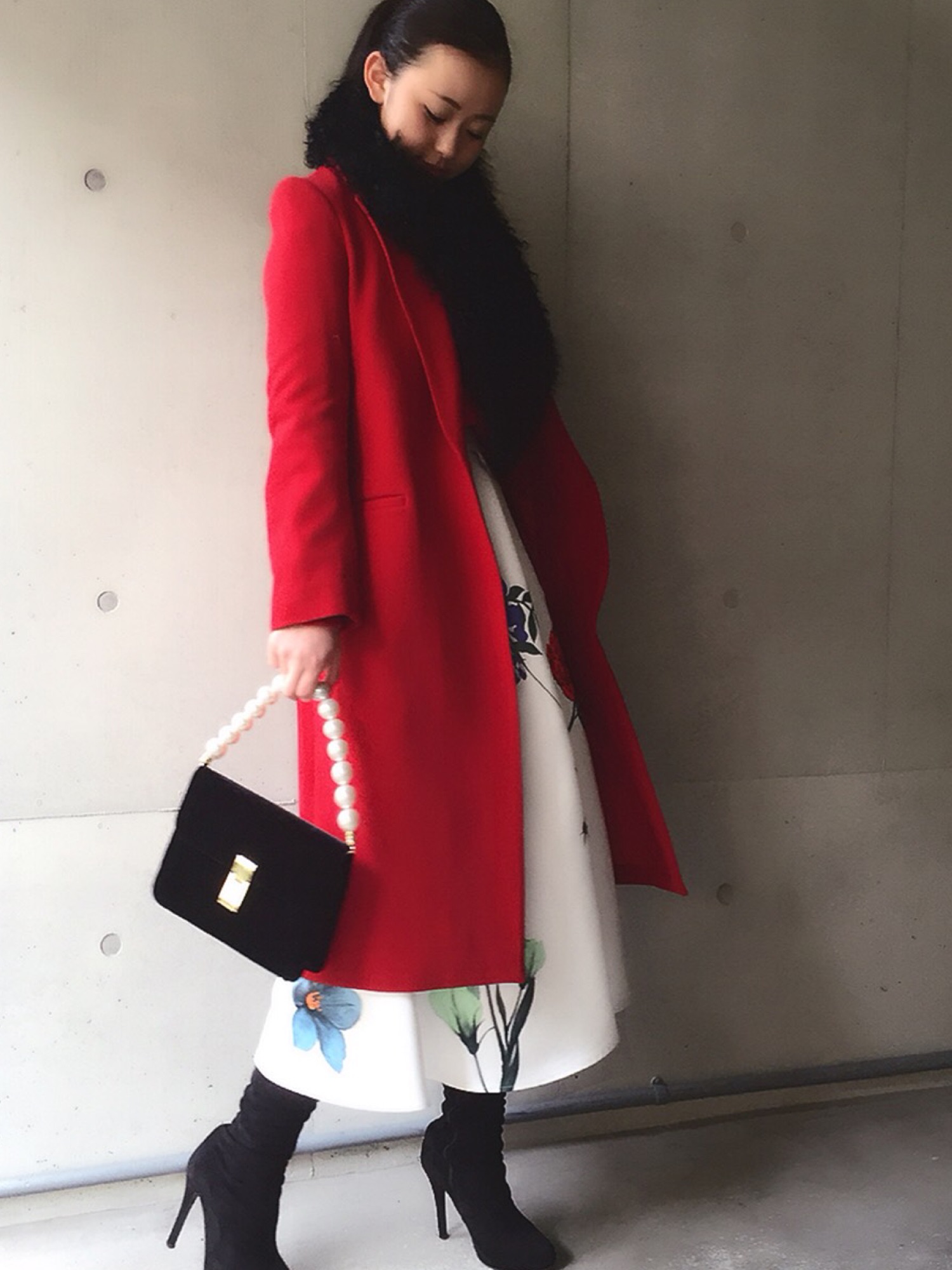 FRAY I.D（フレイアイディー）の「ラムウールチェスターコート  