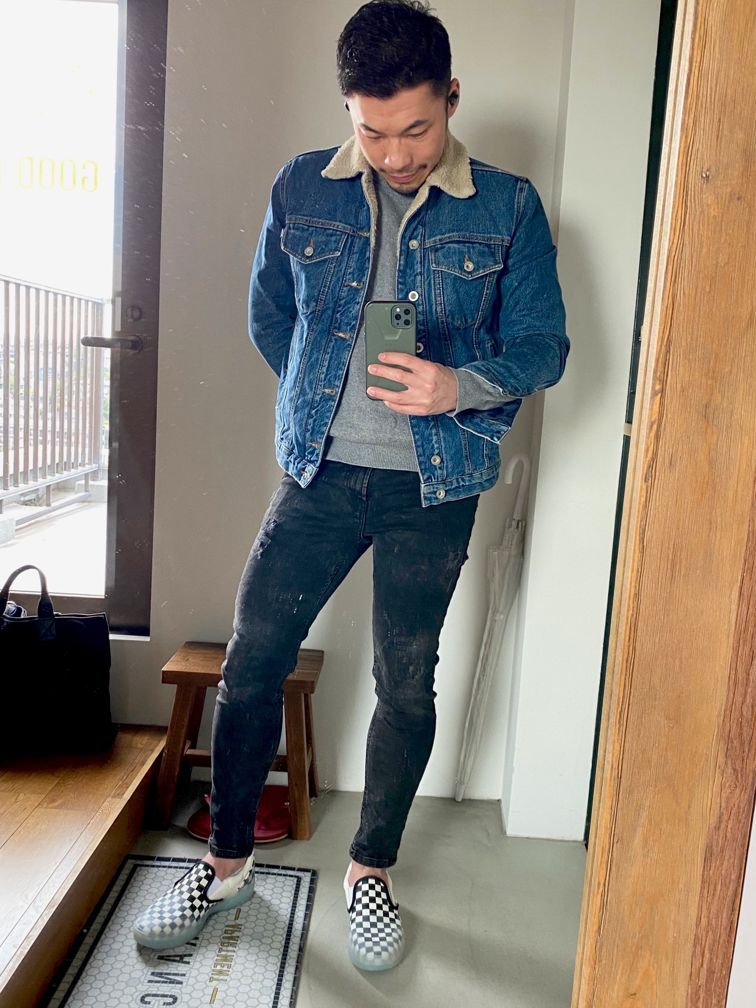 DIESEL（ディーゼル）の「メンズ ウィンタージャケット ファー襟