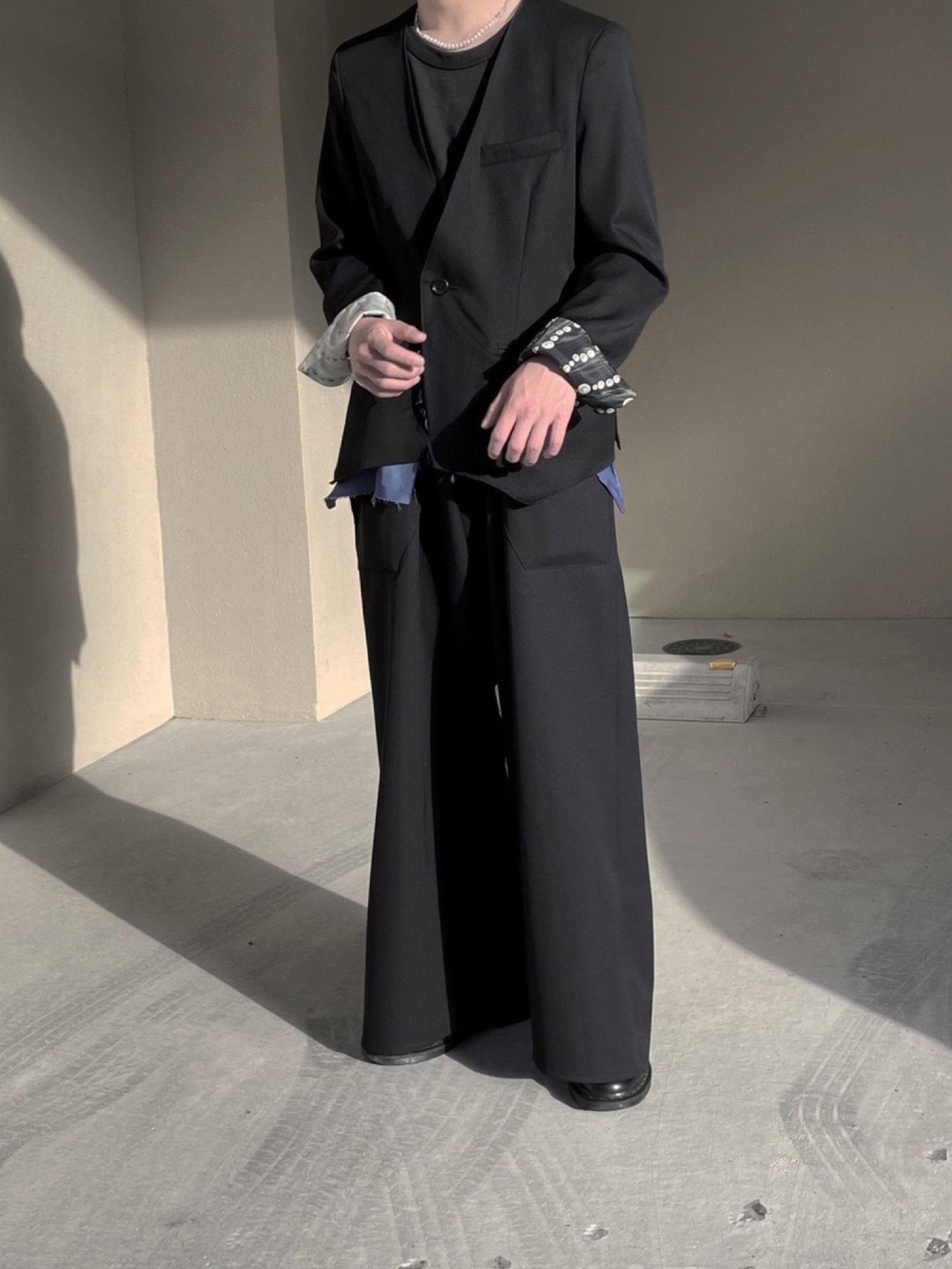 sulvam（サルバム）の「sulvam（サルバム）NO COLLAR JACKET（ノー