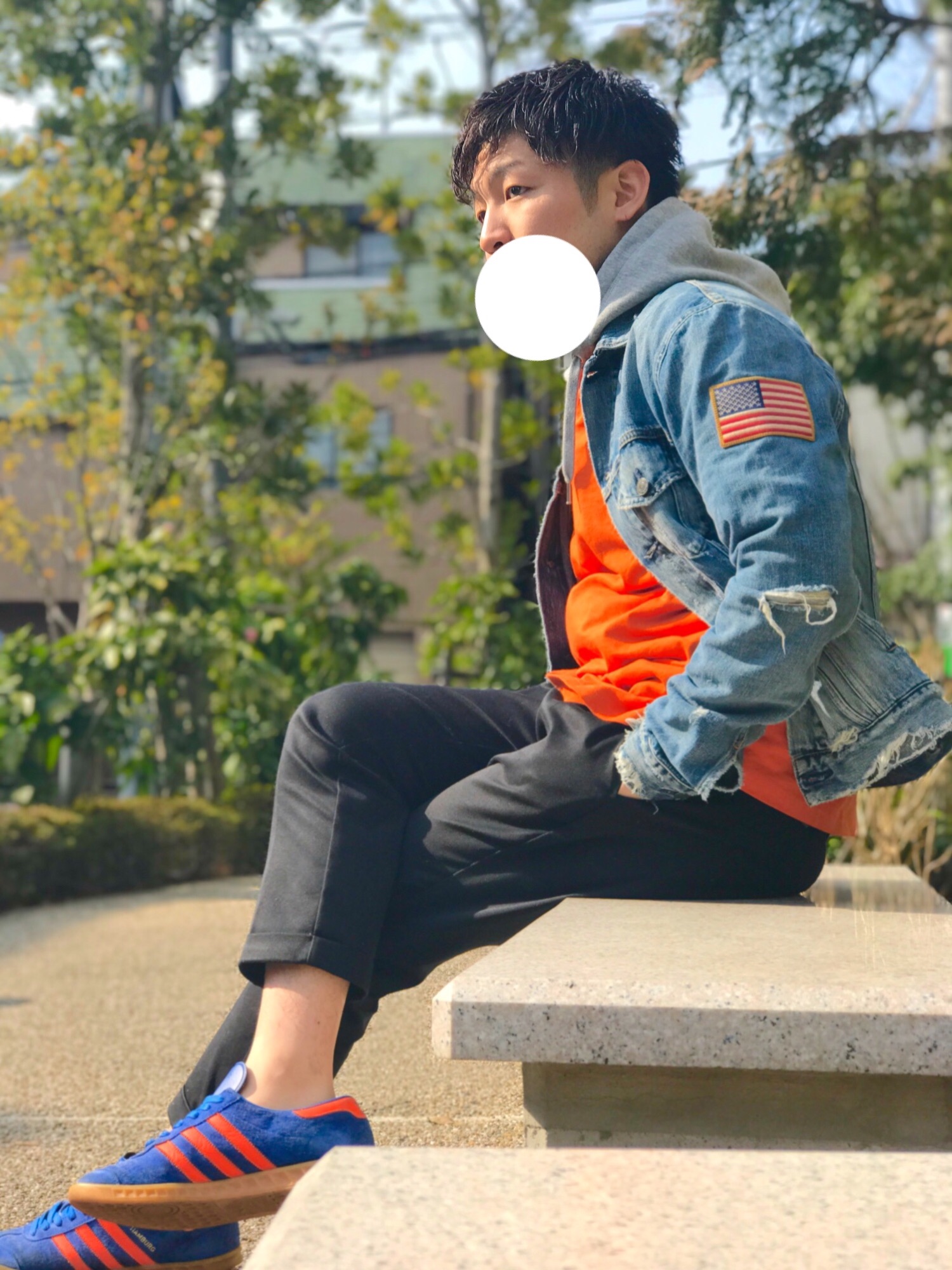 adidas Originals HAMBURGを使った人気ファッション
