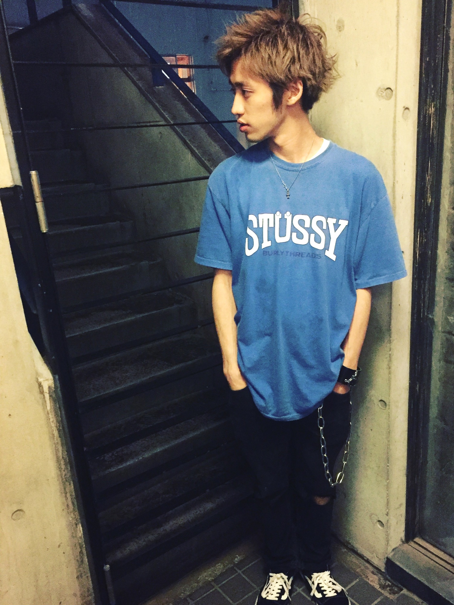 STUSSY（ステューシー）の「Burly Threads Pig Dyed Tee（Tシャツ 