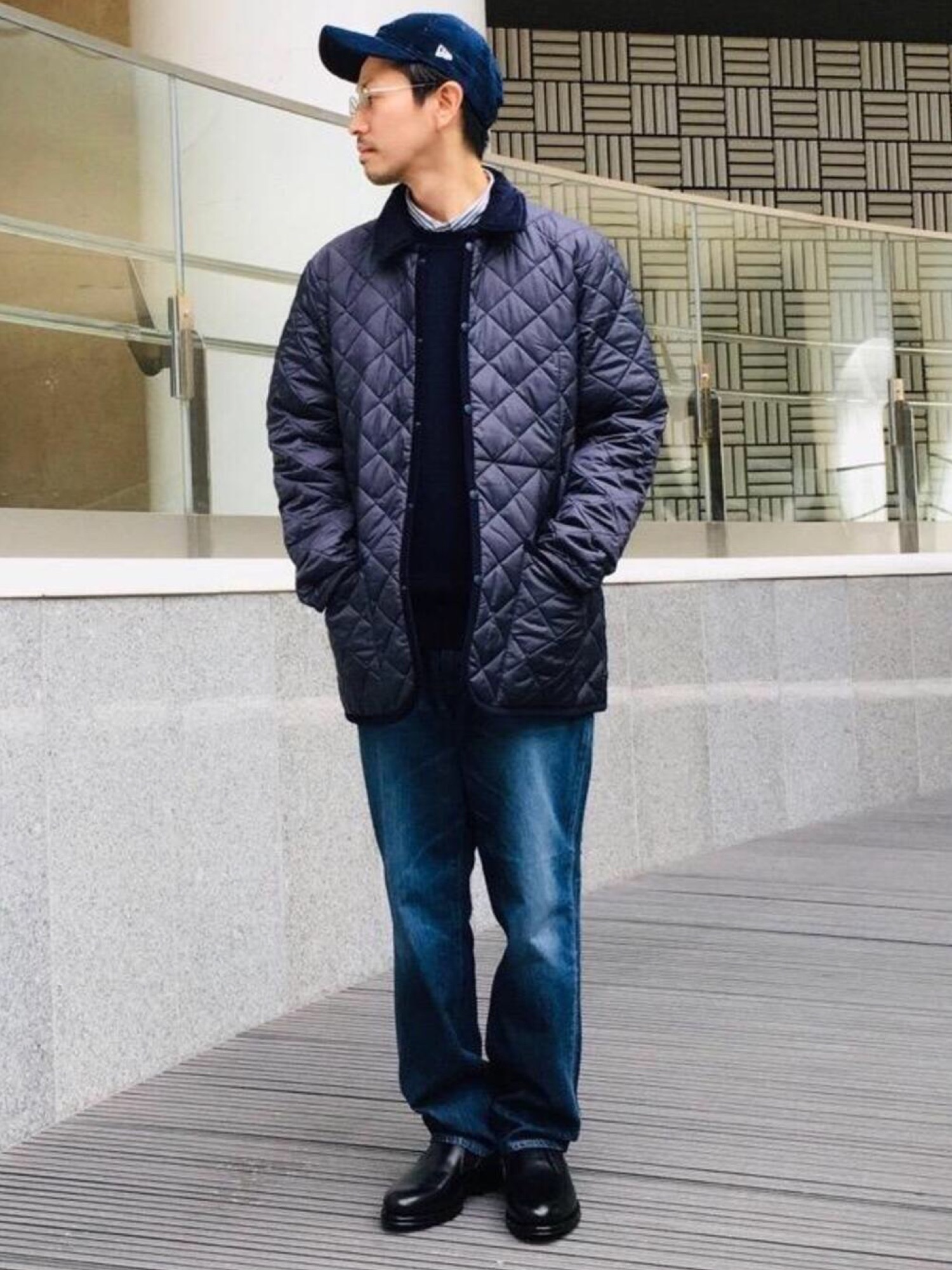 ラベンハム ] ☆ LAVENHAM DENHAM デンハム キルティング ジャケットを 
