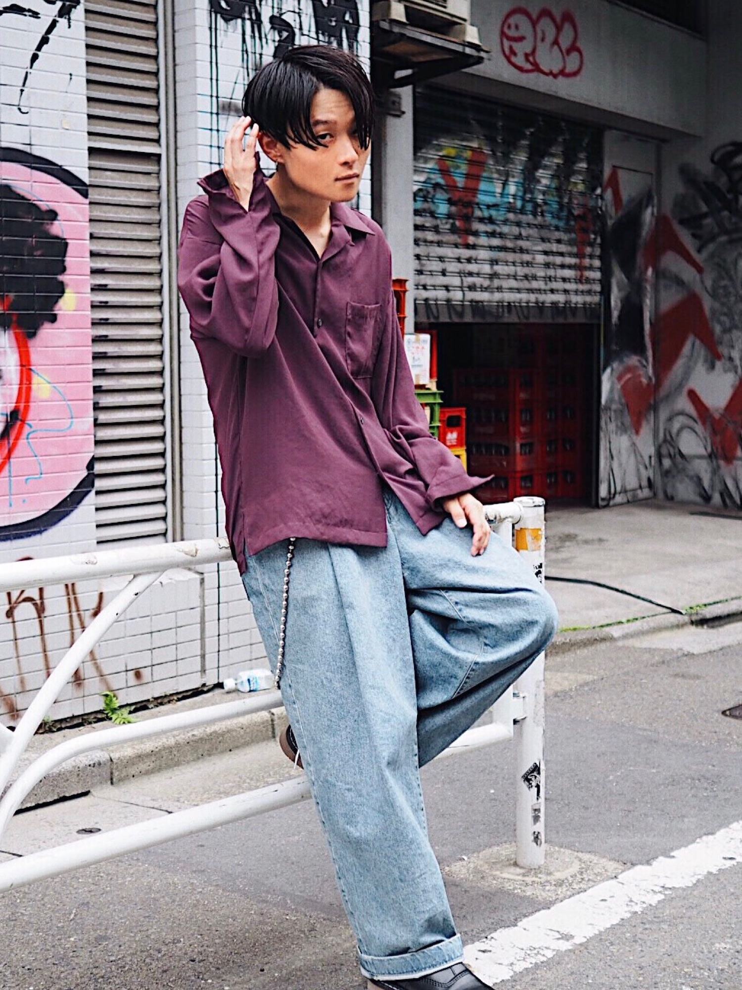 Ryo｜LIDNMのシャツ/ブラウスを使ったコーディネート - WEAR