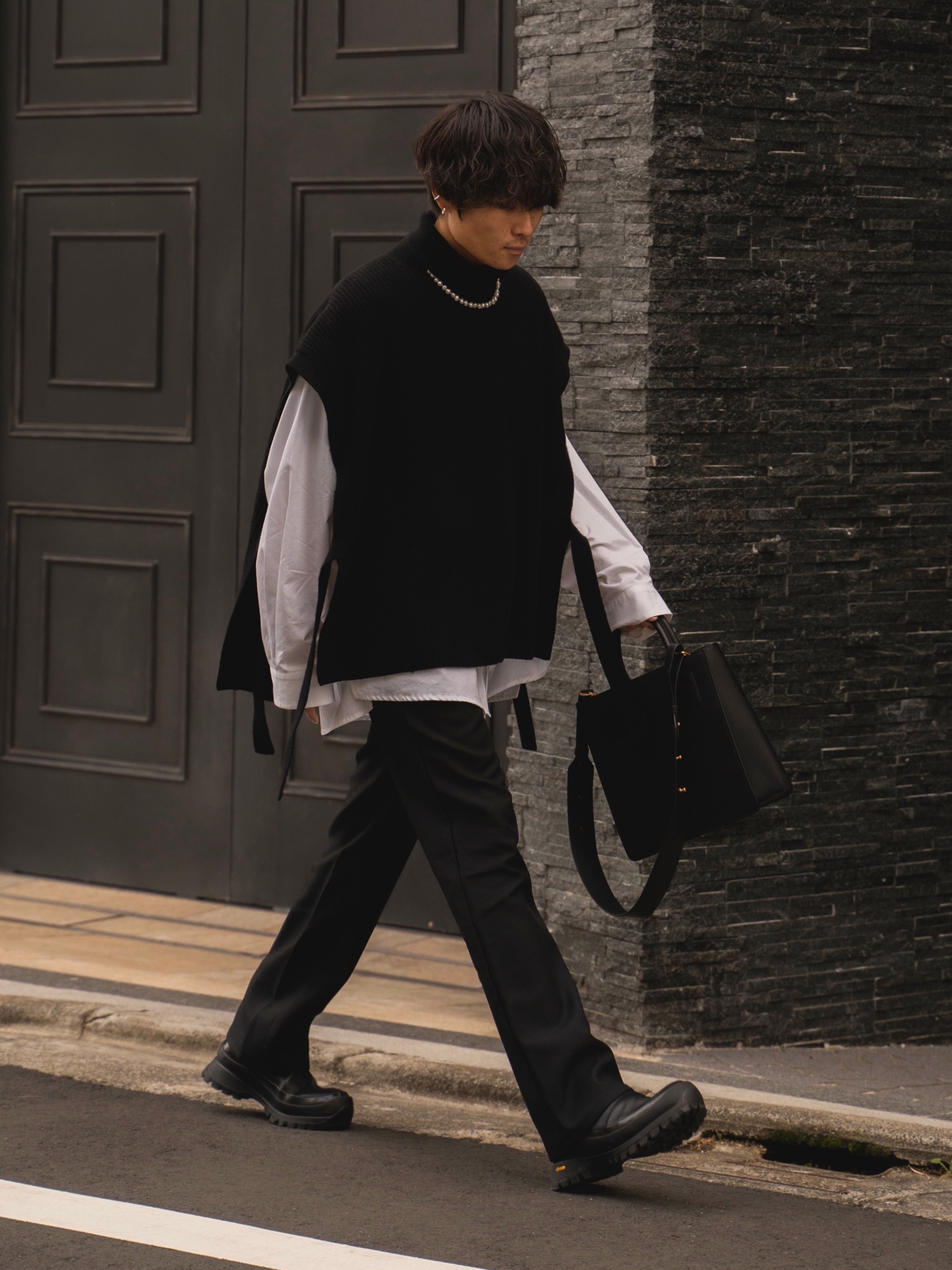 Ryo｜RYO TAKASHIMAのニット/セーターを使ったコーディネート - WEAR