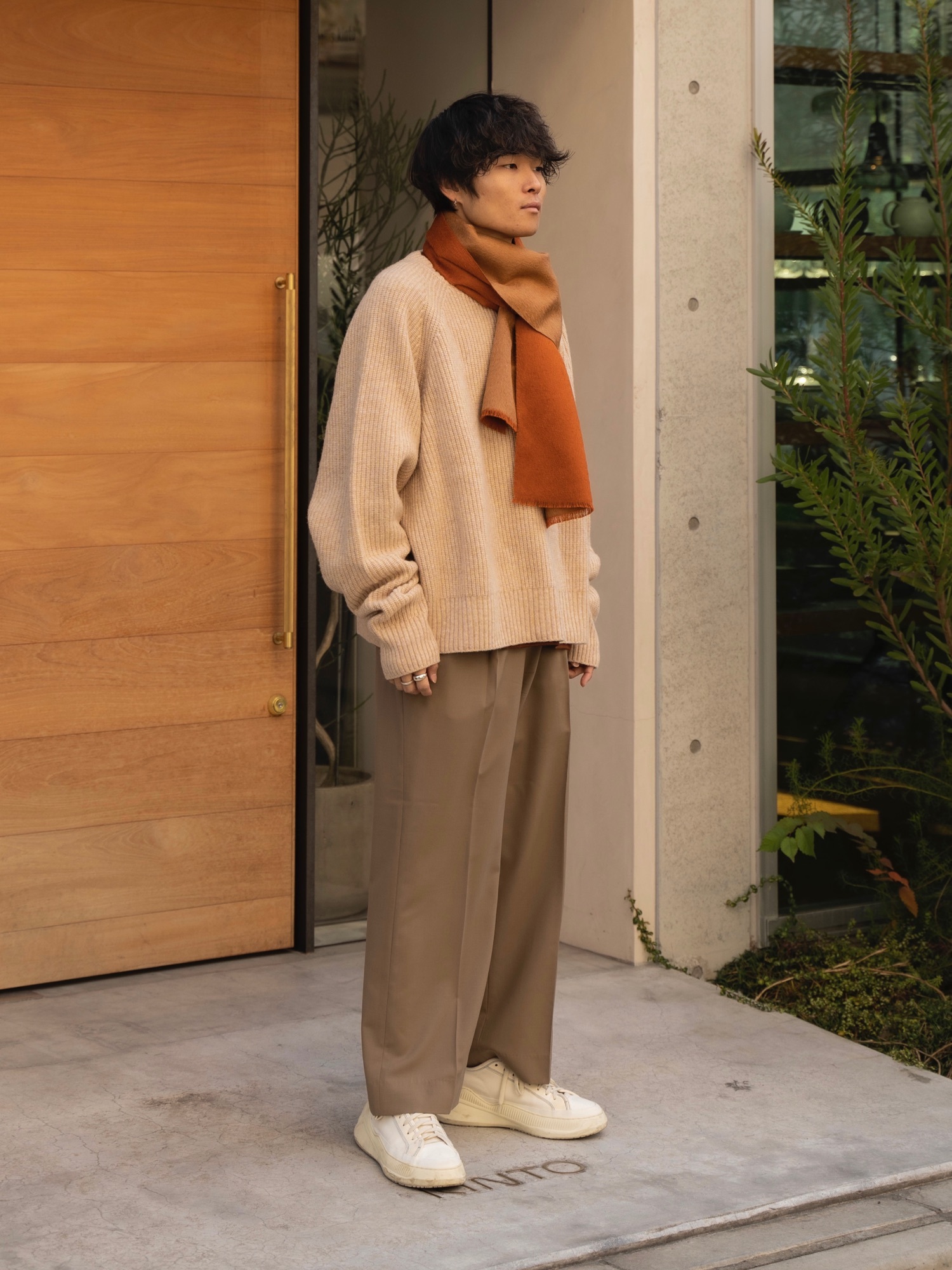 ryo takashimaさん着用 UNUSED  ニット Ryo｜RYO TAKASHIMAのニット/セーターを使ったコーディネート - WEAR