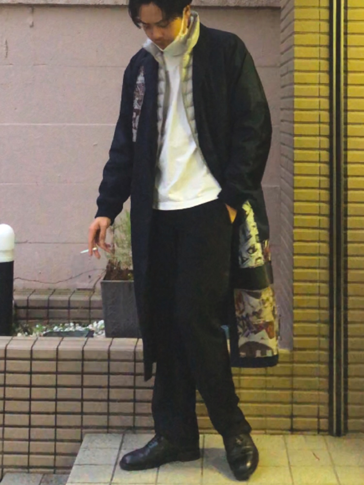 MIHARAYASUHIRO（ミハラヤスヒロ）の「Jaquard ragran coat