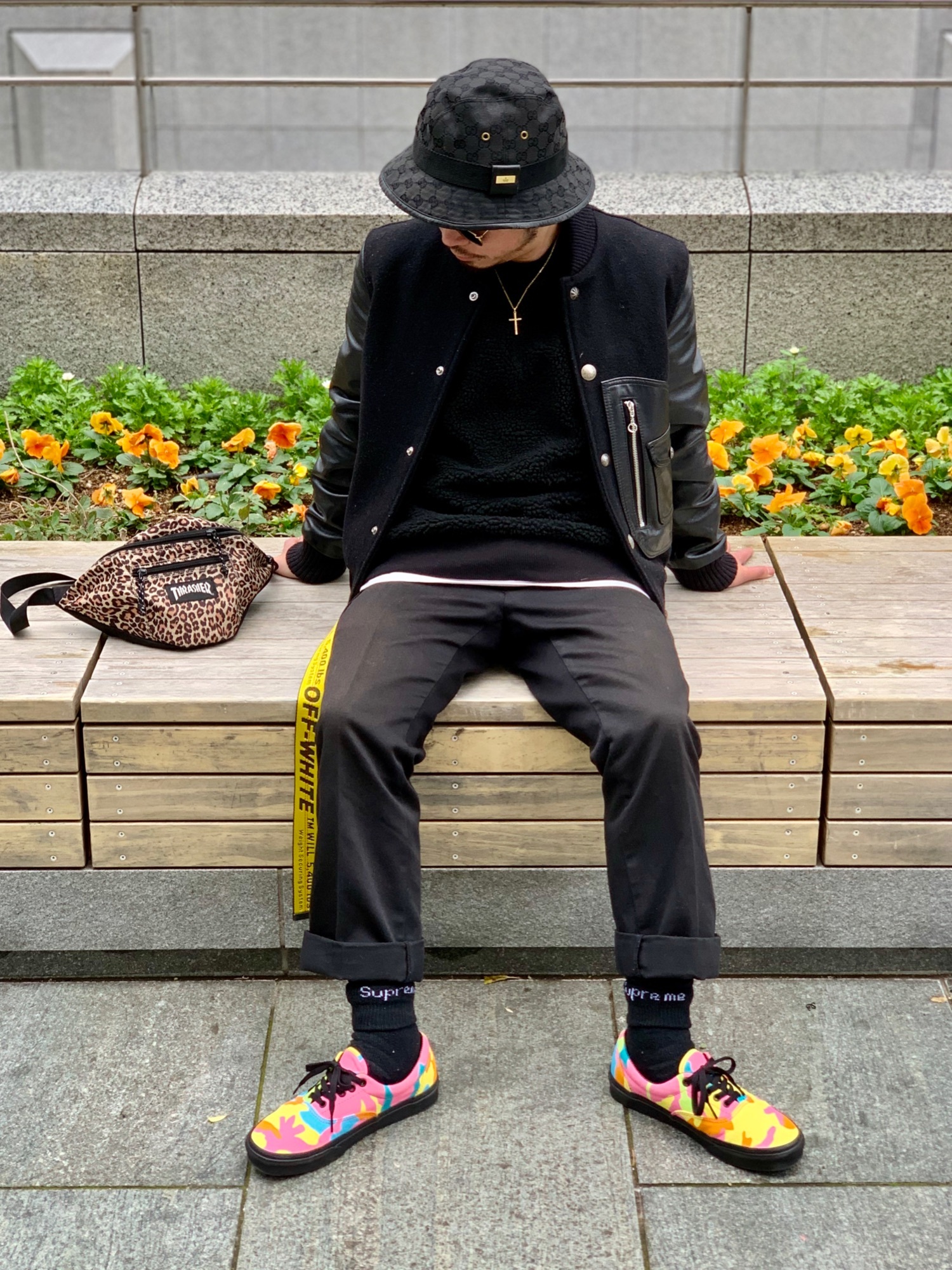 【lalu^.灬.^】グッチ　ハット GUCCI グッチ バケットハット メンズ レディース ブルー 576371