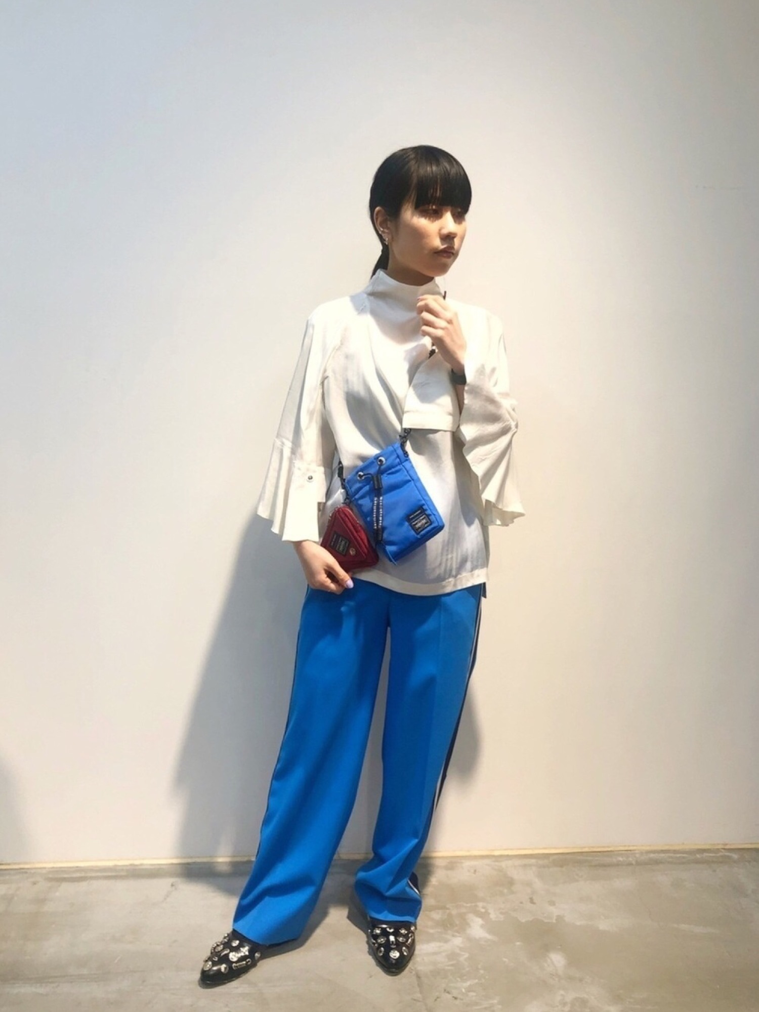 TOGA PULLA（トーガ プルラ）の「TOGA PULLA キュプラストライプ