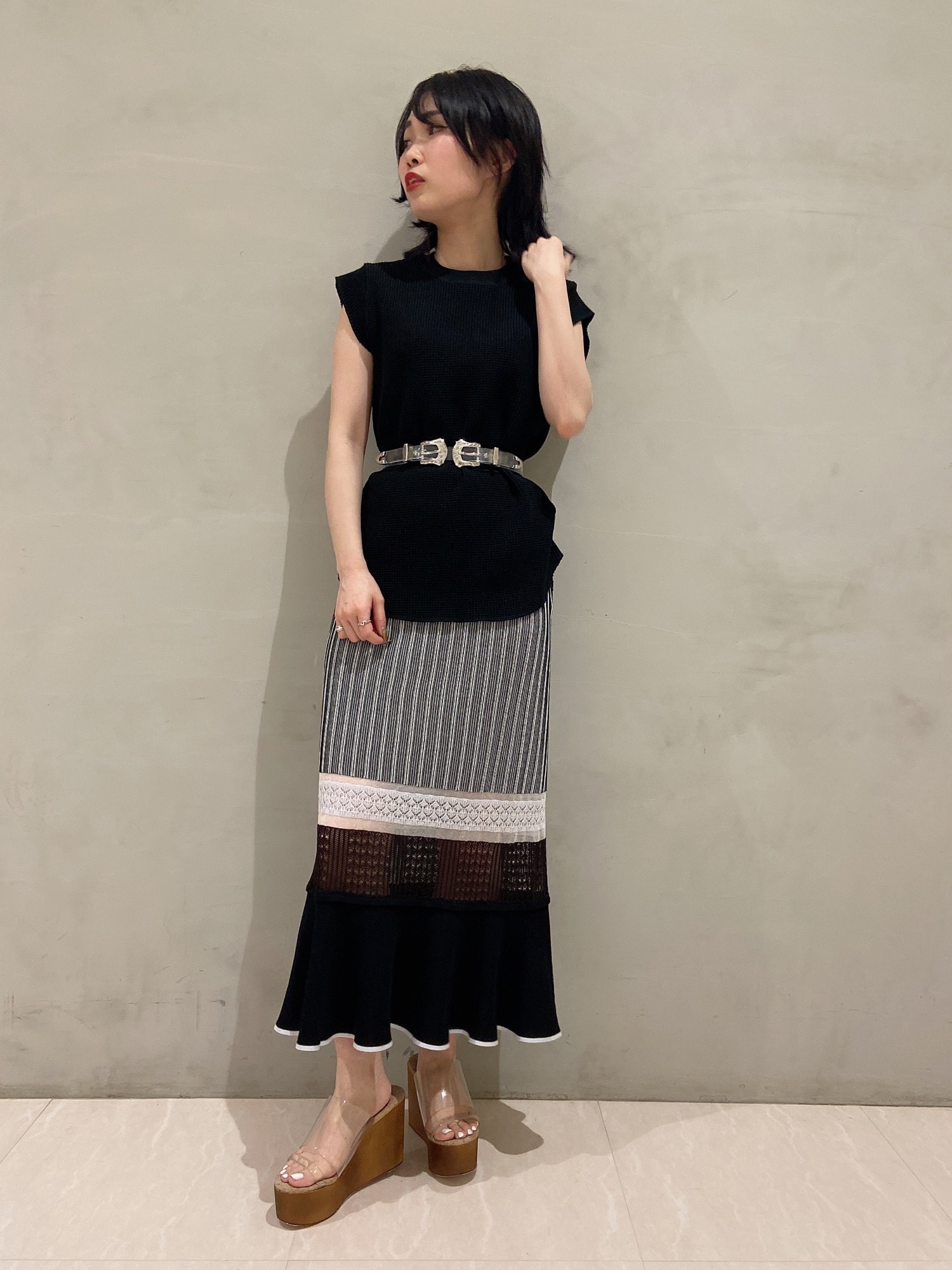 TOGA PULLA メタルバックルビニールベル TOGA PULLA メタルバックルビニールベル TOGA PULLA（トーガ プルラ