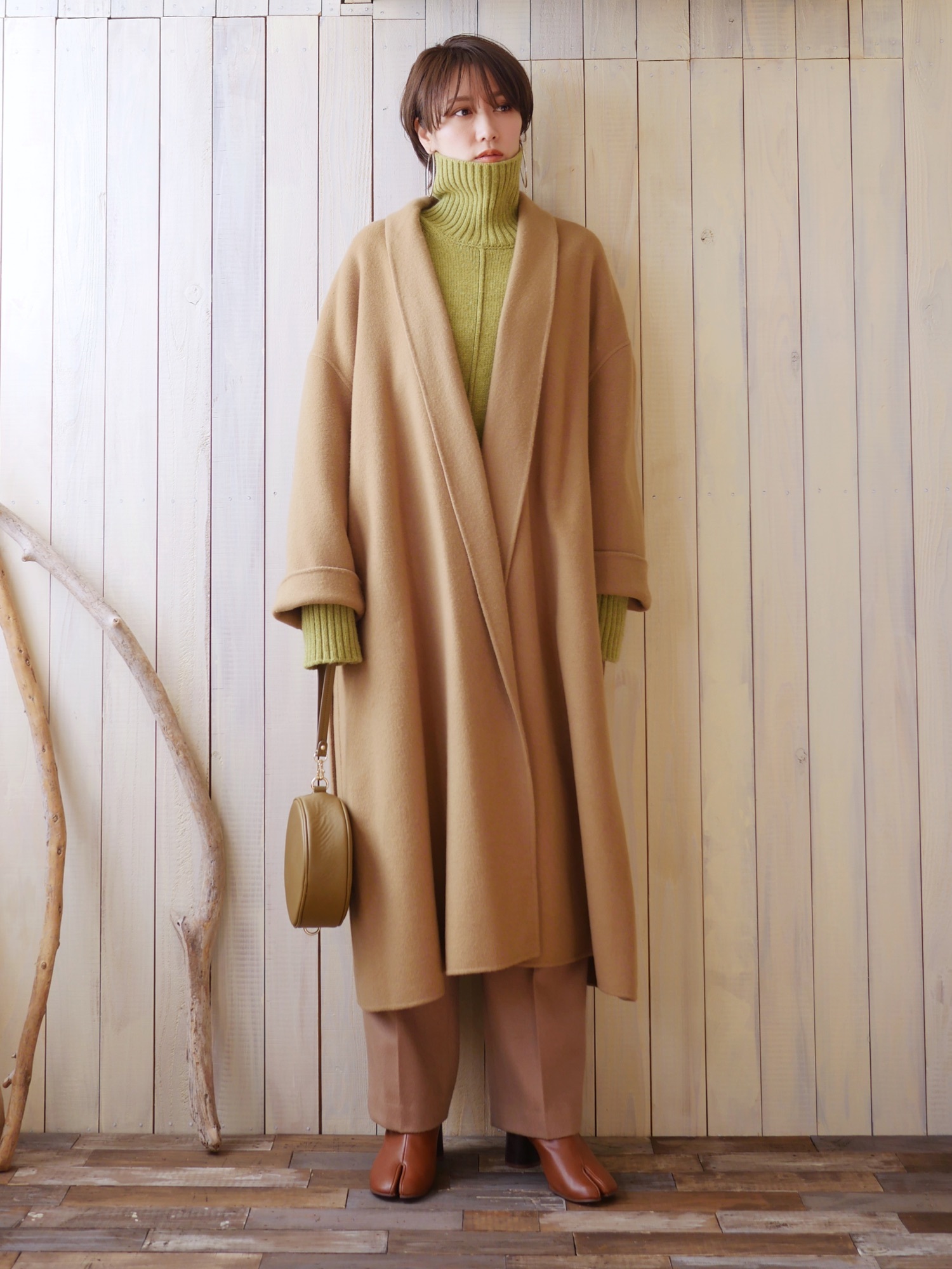 N.O.R.C by the line（ノークバイザライン）の「ウールリバーショール