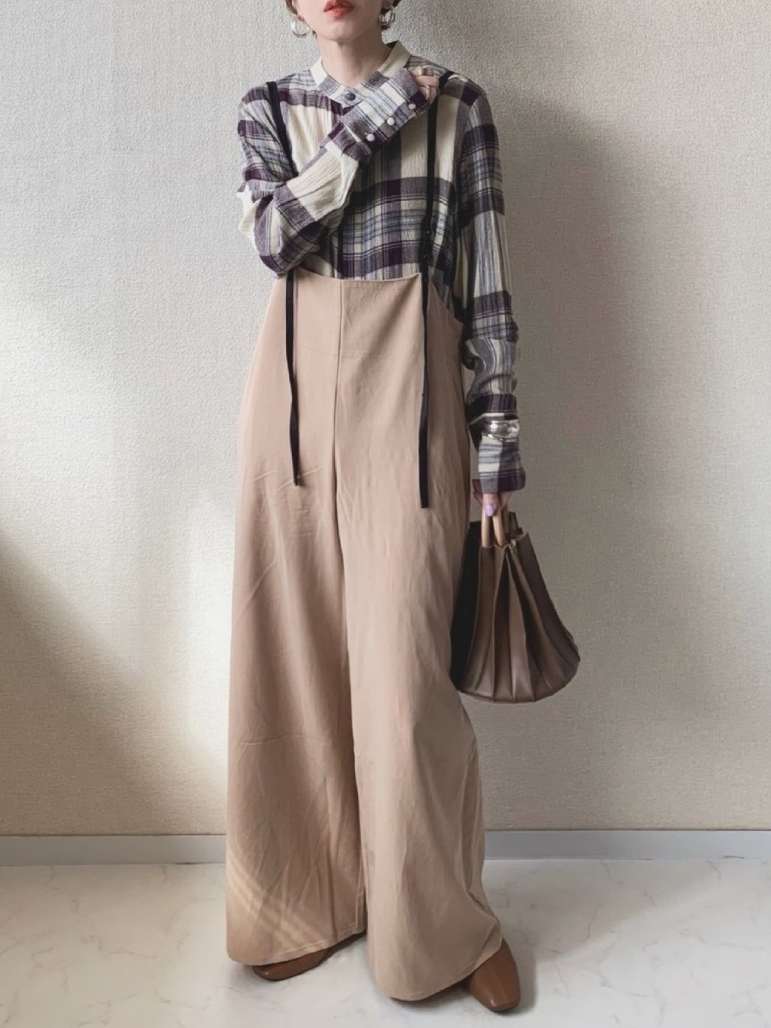 TODAYFUL（トゥデイフル）の「ソフトウールロングシャツ（シャツ