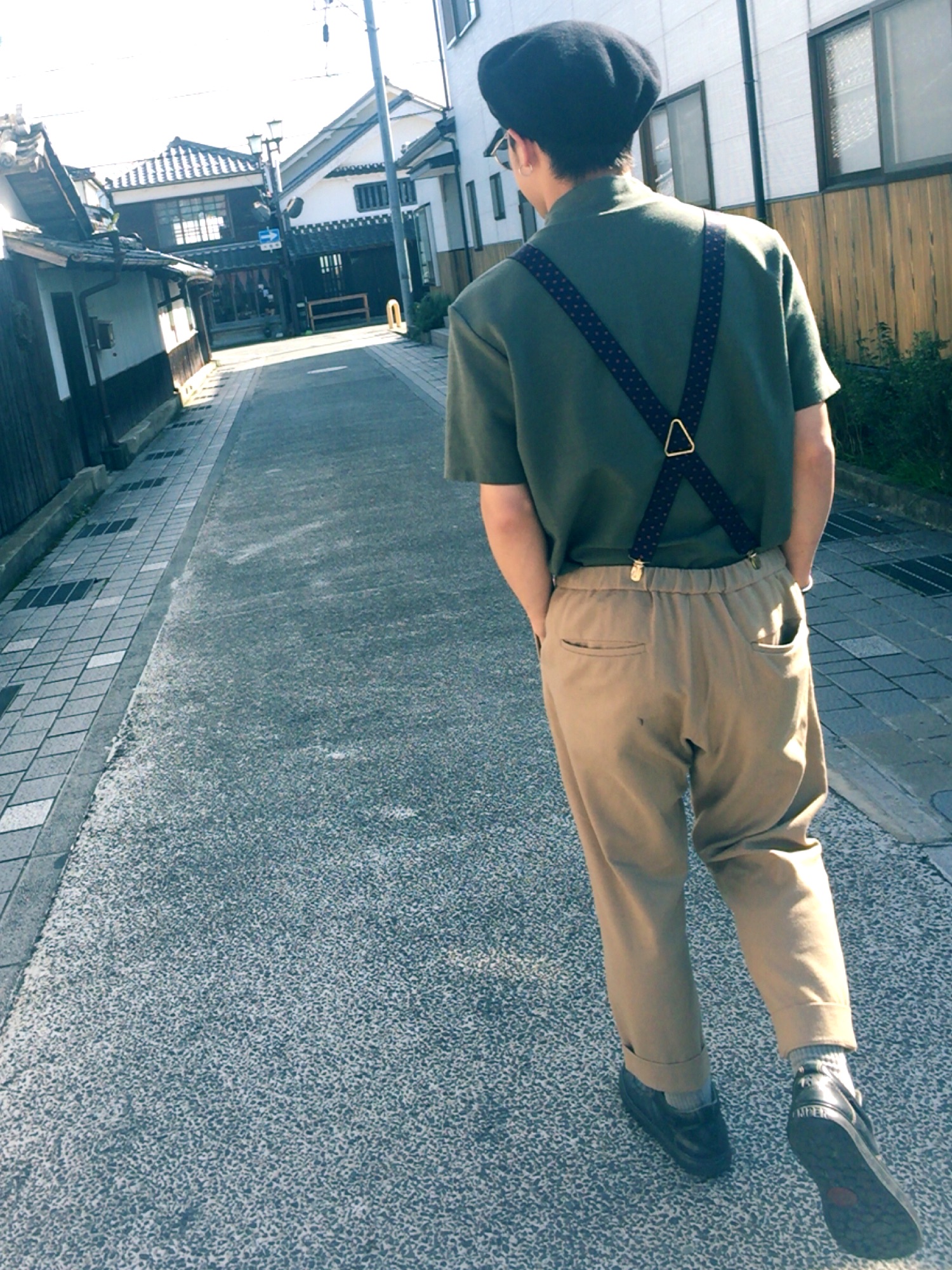 サスペンダーを使った「Vivienne Westwood」のメンズ人気ファッション