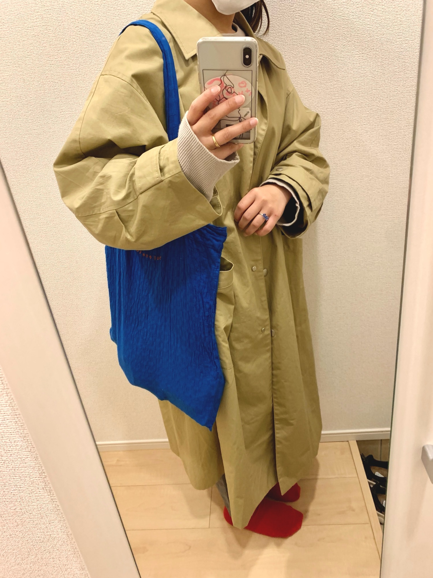 ステンカラーコートを使った「fashiru」の人気ファッション