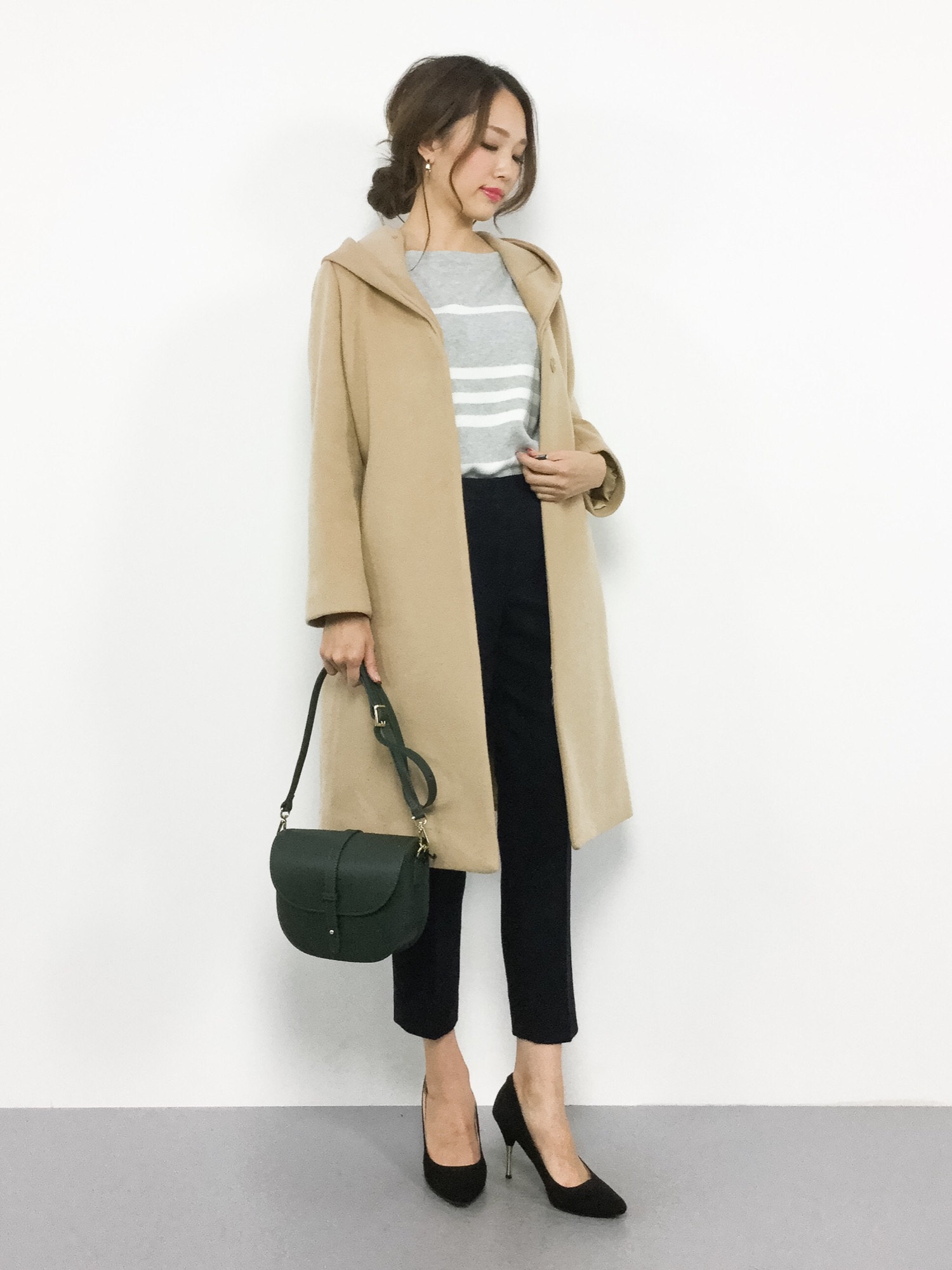 お値下げドアーズ☆ウール2WAYフードコート お値下げドアーズ☆ウール2wayフードコート｜