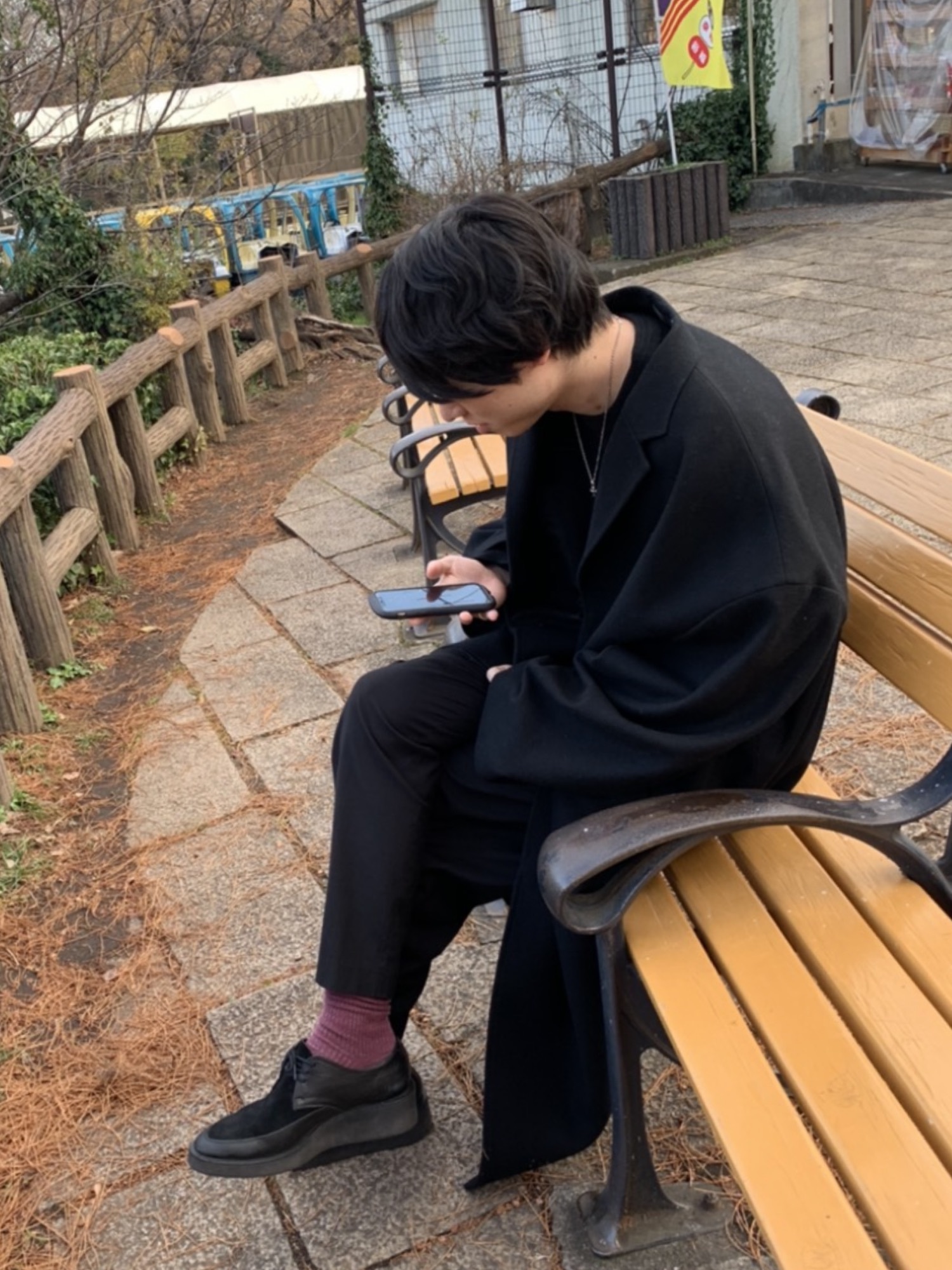 LAD MUSICIAN（ラッドミュージシャン）の「BIG CHESTER COAT
