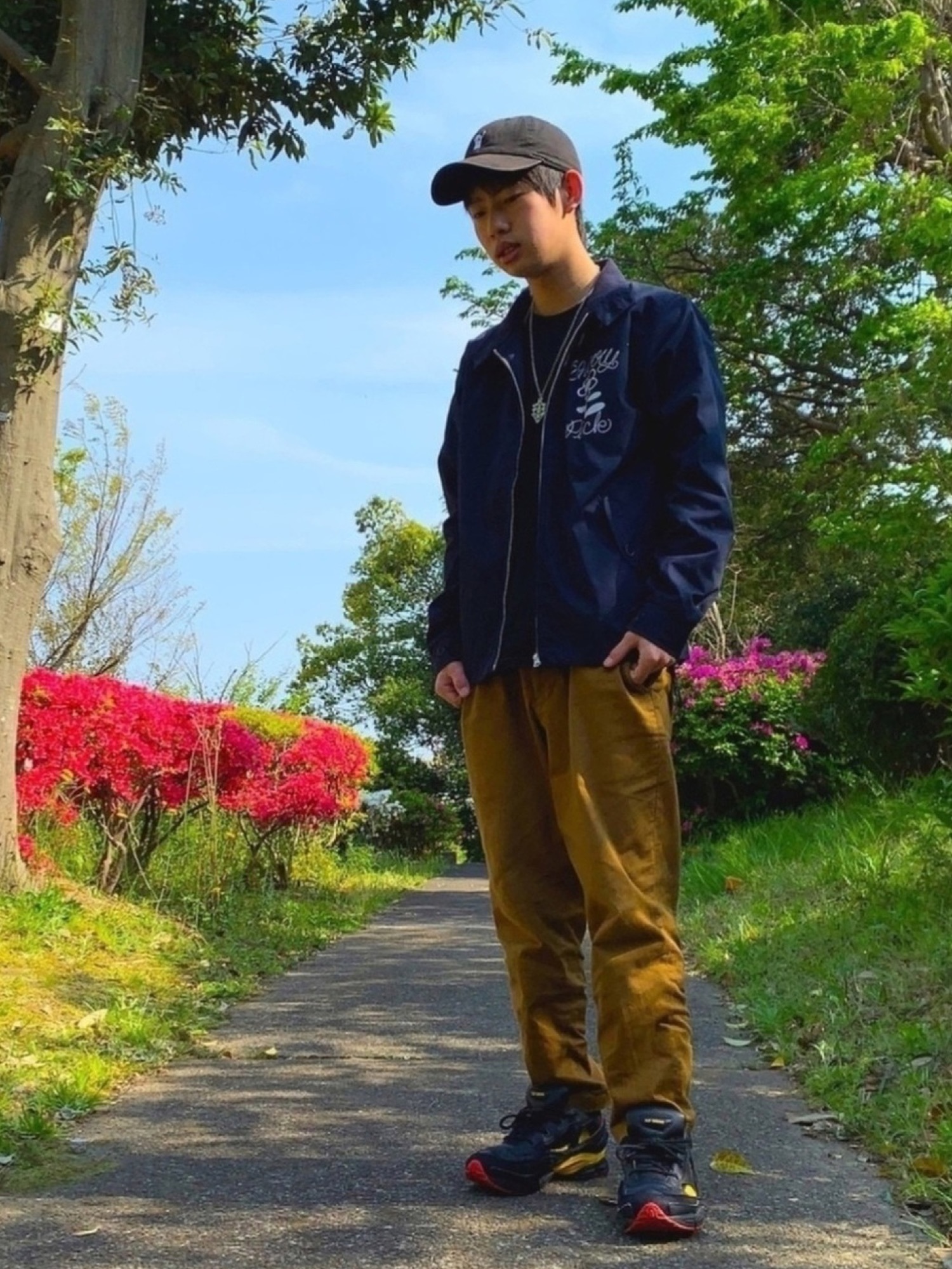 キャップを使った「唾奇」の人気ファッションコーディネート - WEAR