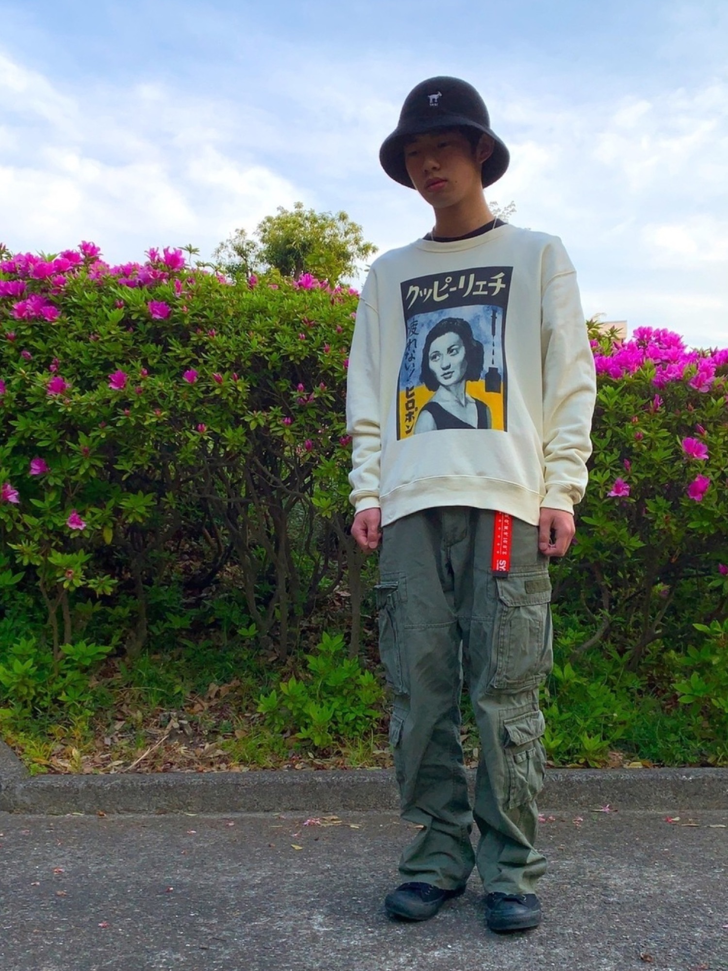 チェリーピック cherry pick ヒロポン スウェット 唾奇着用 唾奇