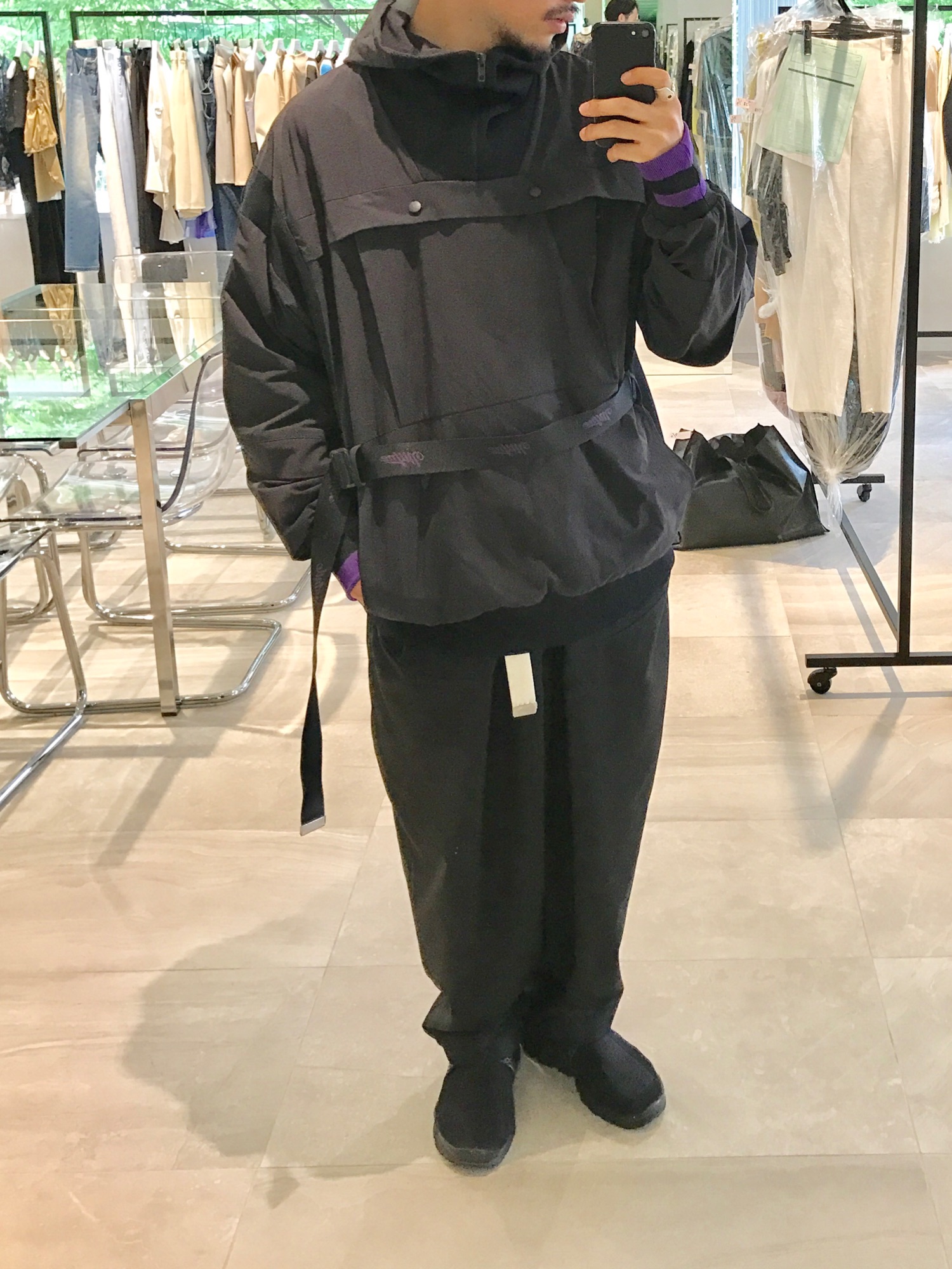 MYne】ベルトアノラックナイロンブルゾン/nylon blousonを使ったその他 
