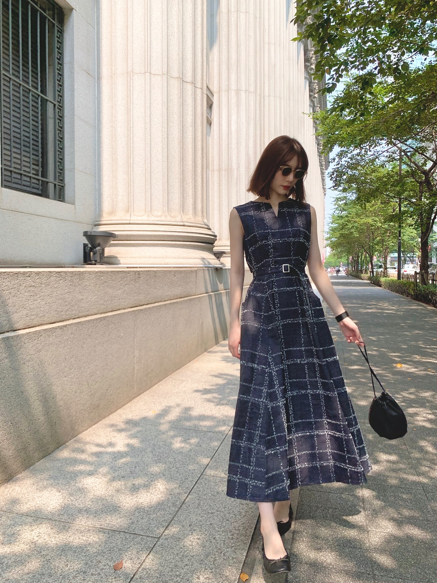 （ブランドロゴ）の人気ランキング Ameri（アメリ）の「NEEDLE WEAR - DRESS（ワンピース）」 CHECK ワンピース