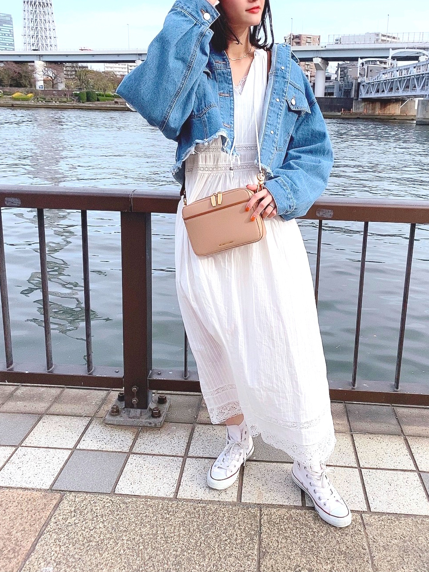 Chico（チコ）の「ダメージ短丈Gジャン（デニムジャケット）」 - WEAR