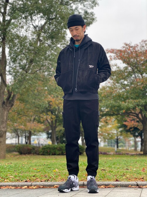 リーボック　コーデュロイ　セットアップ　トラックジャケット　ノームコア　XL 53907176_231_d_215.jpg