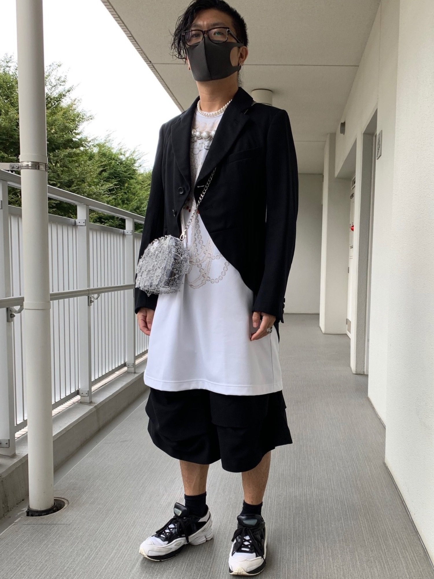 noir kei ninomiyaのバッグを使った人気ファッションコーディネート 