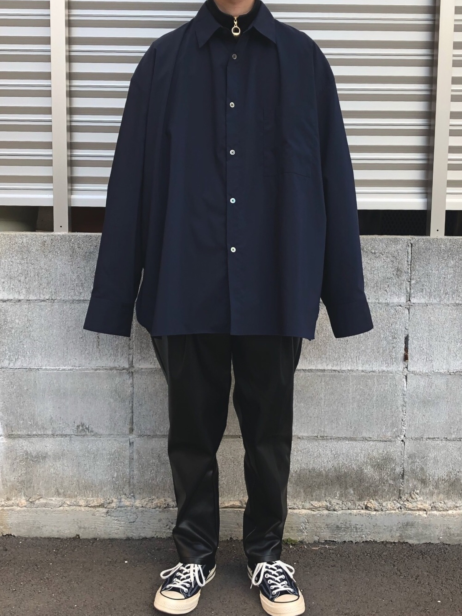 CULLNI（クルニ）の「ハーフジッププルオーバー（Tシャツ/カットソー 