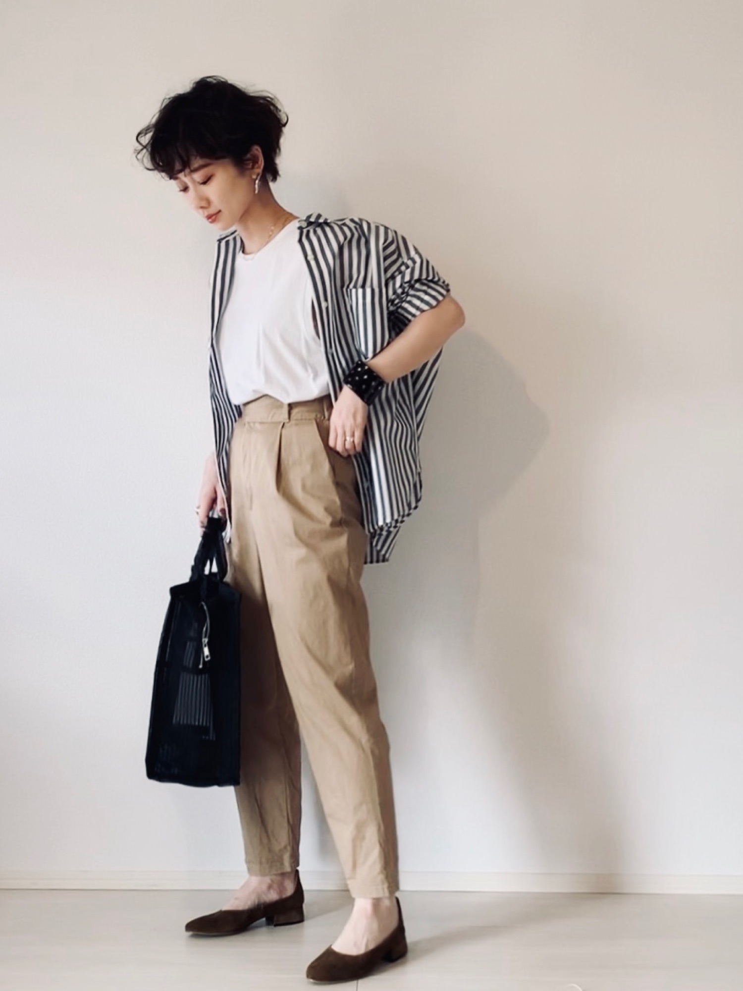 Adam et Rope' - 美品　アダムエロペ　ライトタイプライターシルエットシャツ　チェックシャツ ADAM ET ROPE'（アダムエロペ）の「ライトタイプライター