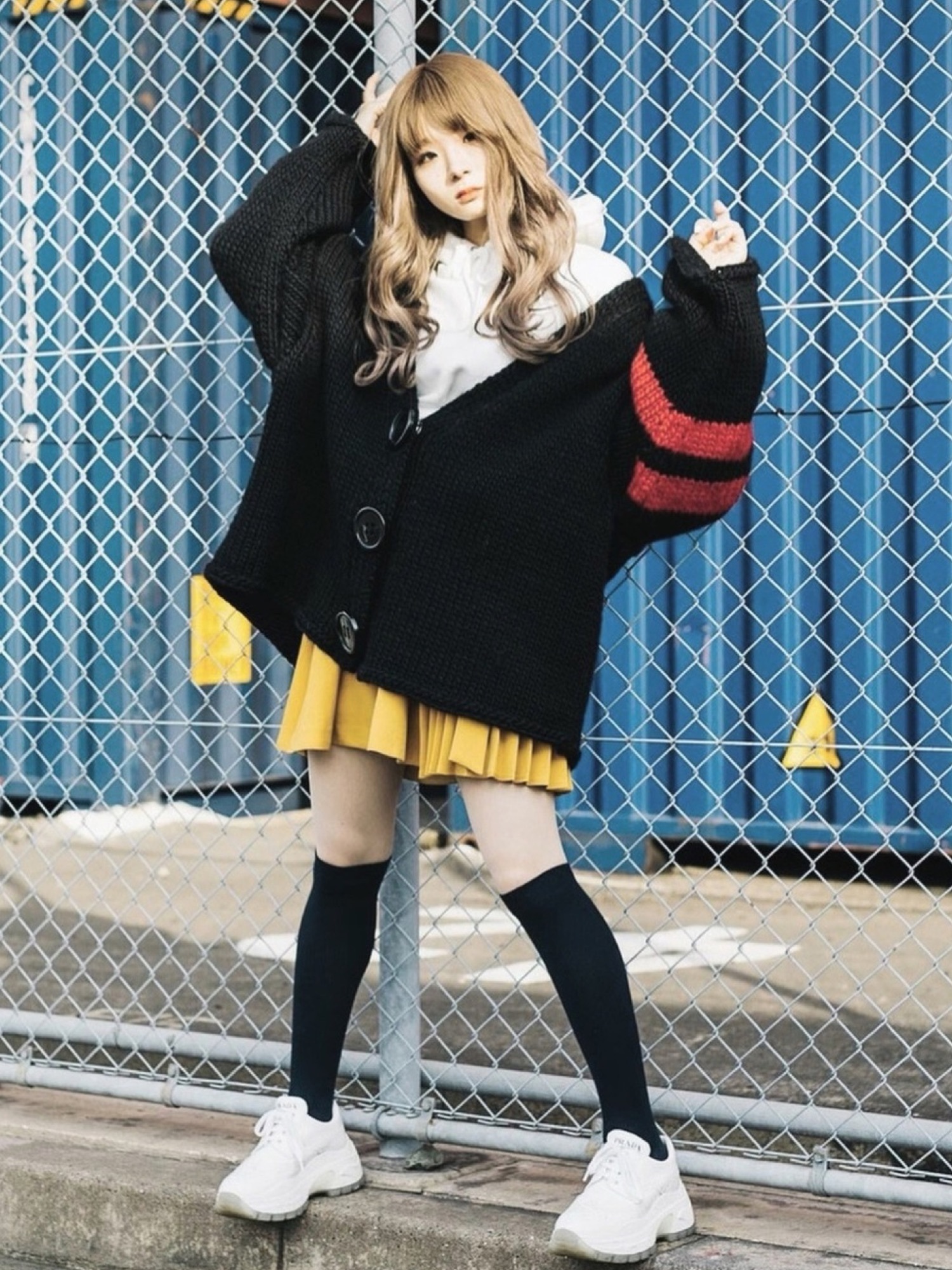 ANREALAGE（アンリアレイジ）の「ANREALAGE “ZOOM”ニットカーディガン