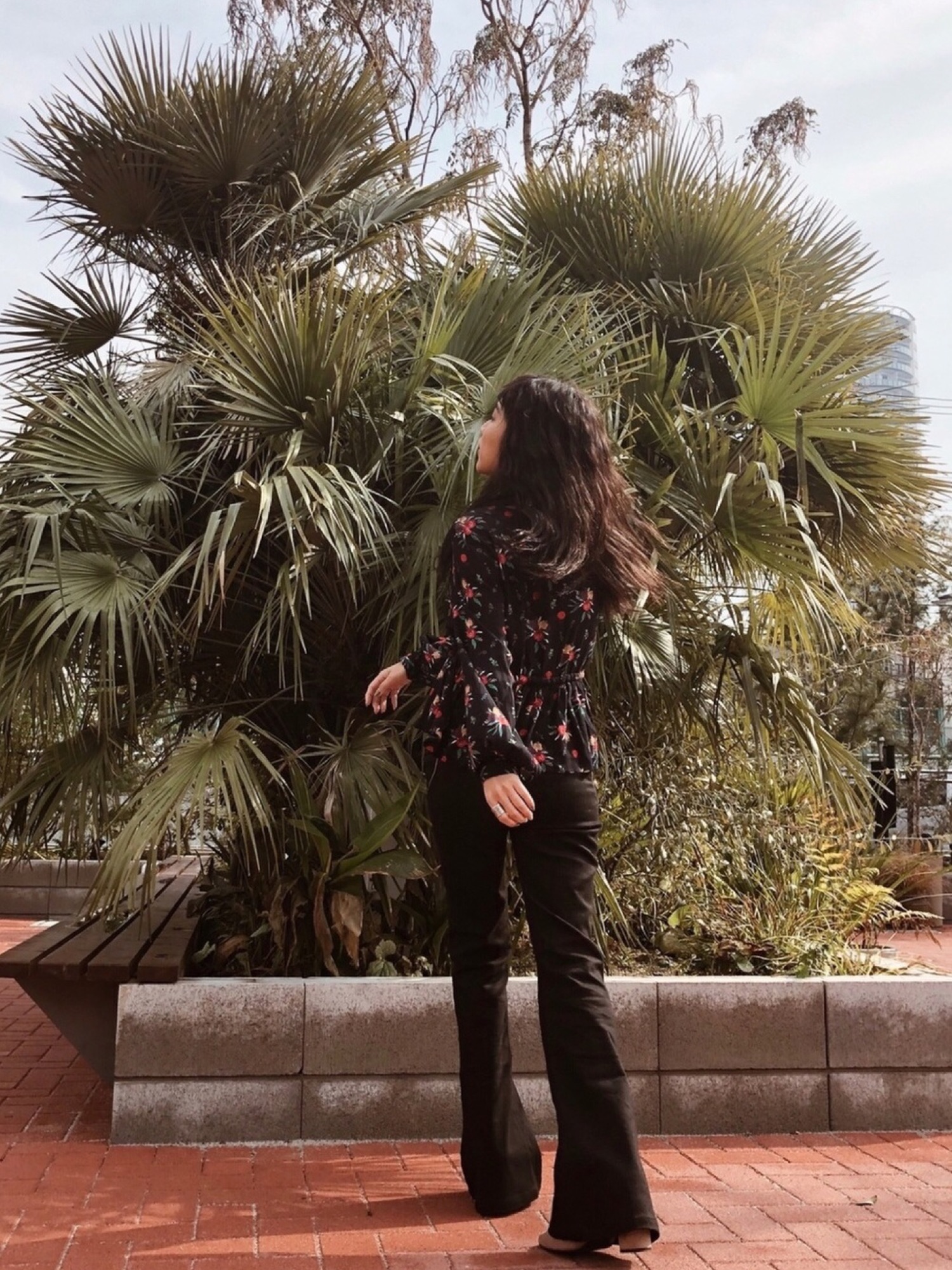 ALEXIA STAM（アリシアスタン）の「Side Piping Flare Pants/フレア