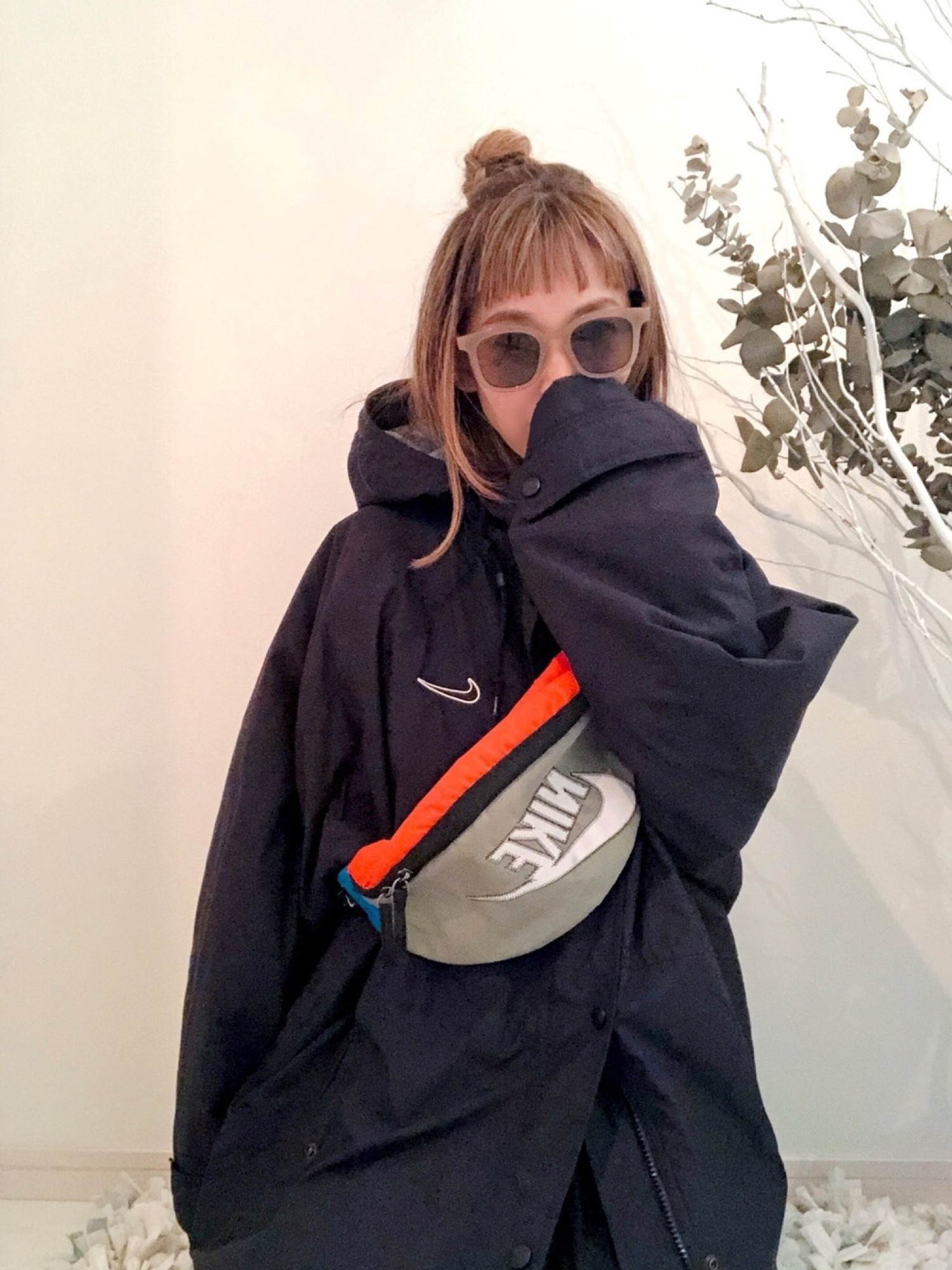 NIKE - 34mama　NIKE   ベンチコート  レディース  Sサイズ fd7710-010_01.jpg