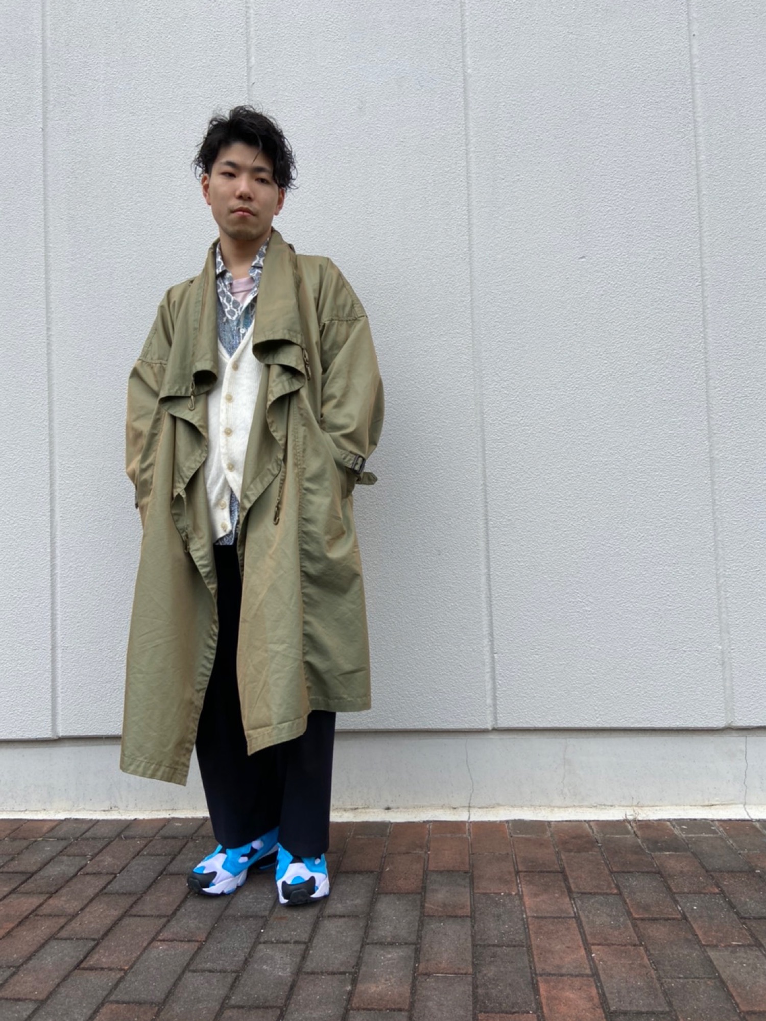 Iroquois（イロコイ）の「DRAPE WRAP COAT（トレンチコート）」 - WEAR