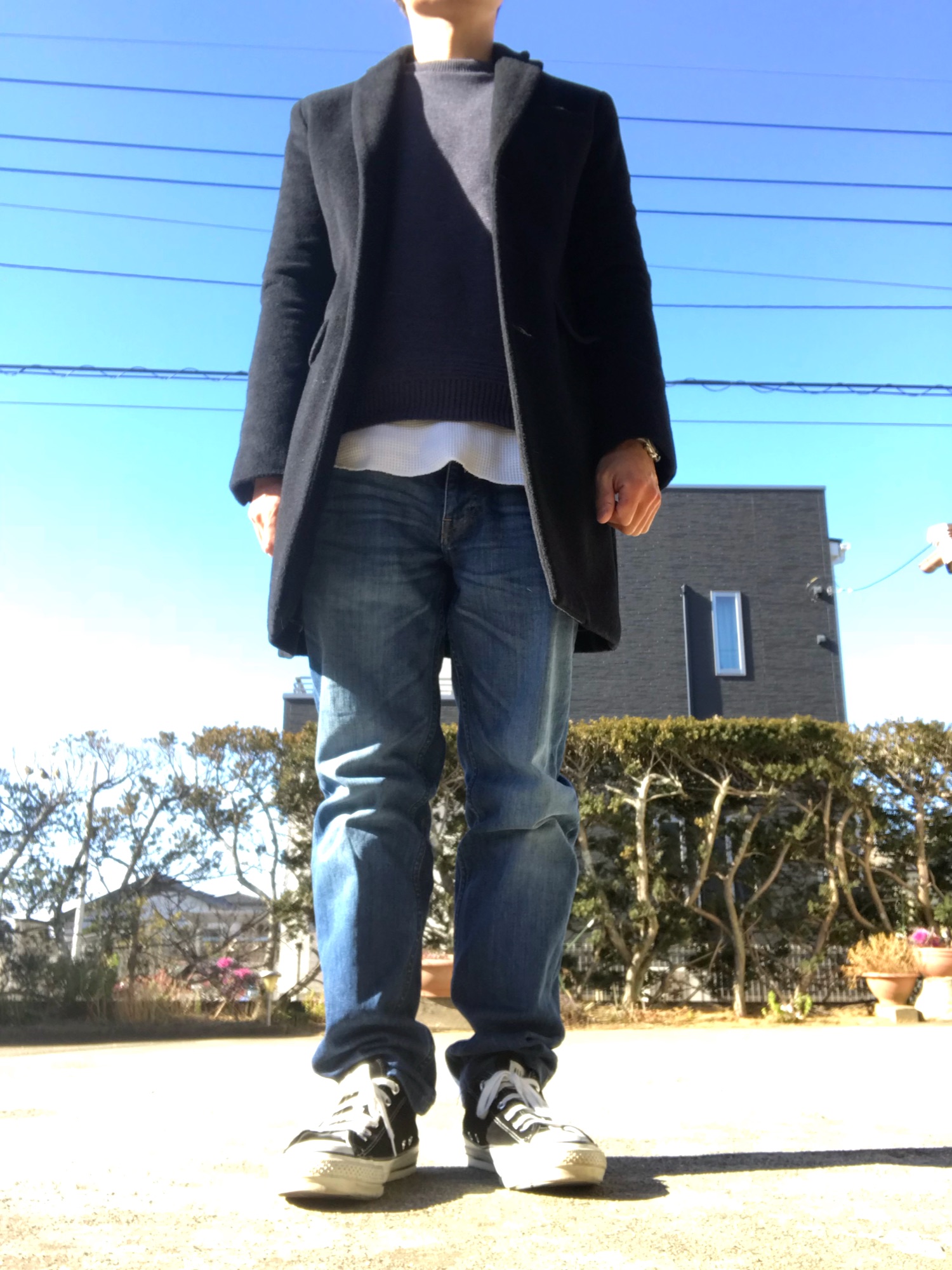 日本製 STUDIOUS cashmere shaggy chestercoat STUDIOUS（ステュディオス）の「STUDIOUS カシミヤシャギーチェスター