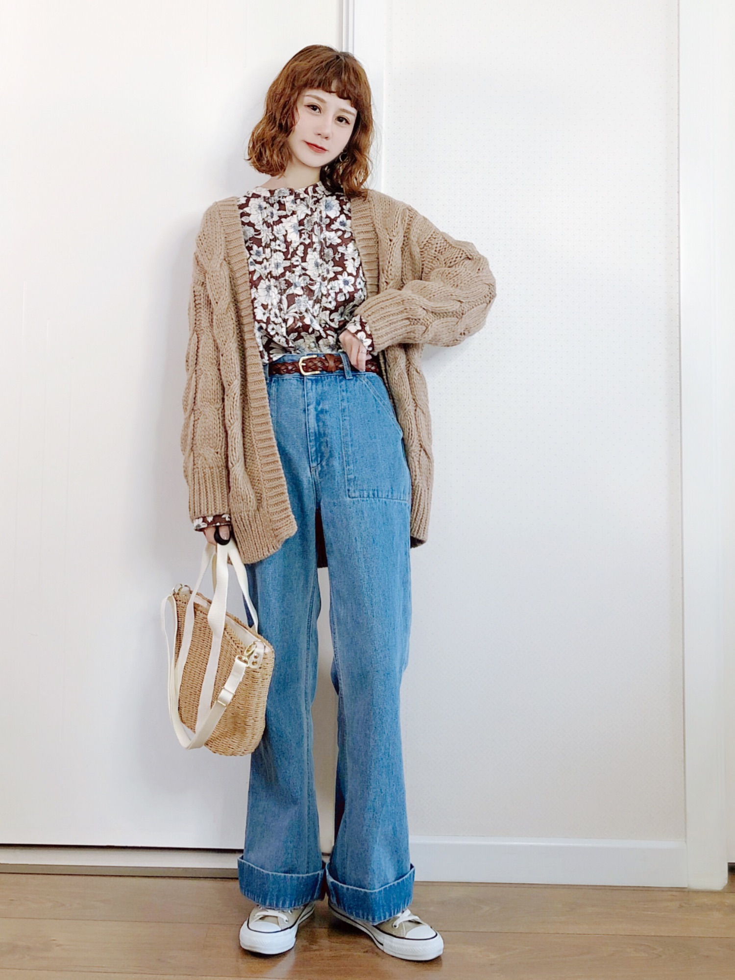 moussy - 今季新作♡MOUSSY FLOWER PRINTED JACQUARD シャツ moussy - MOUSSY FLOWER PRINTED JACQUARDシャツ♡花柄ブラウス
