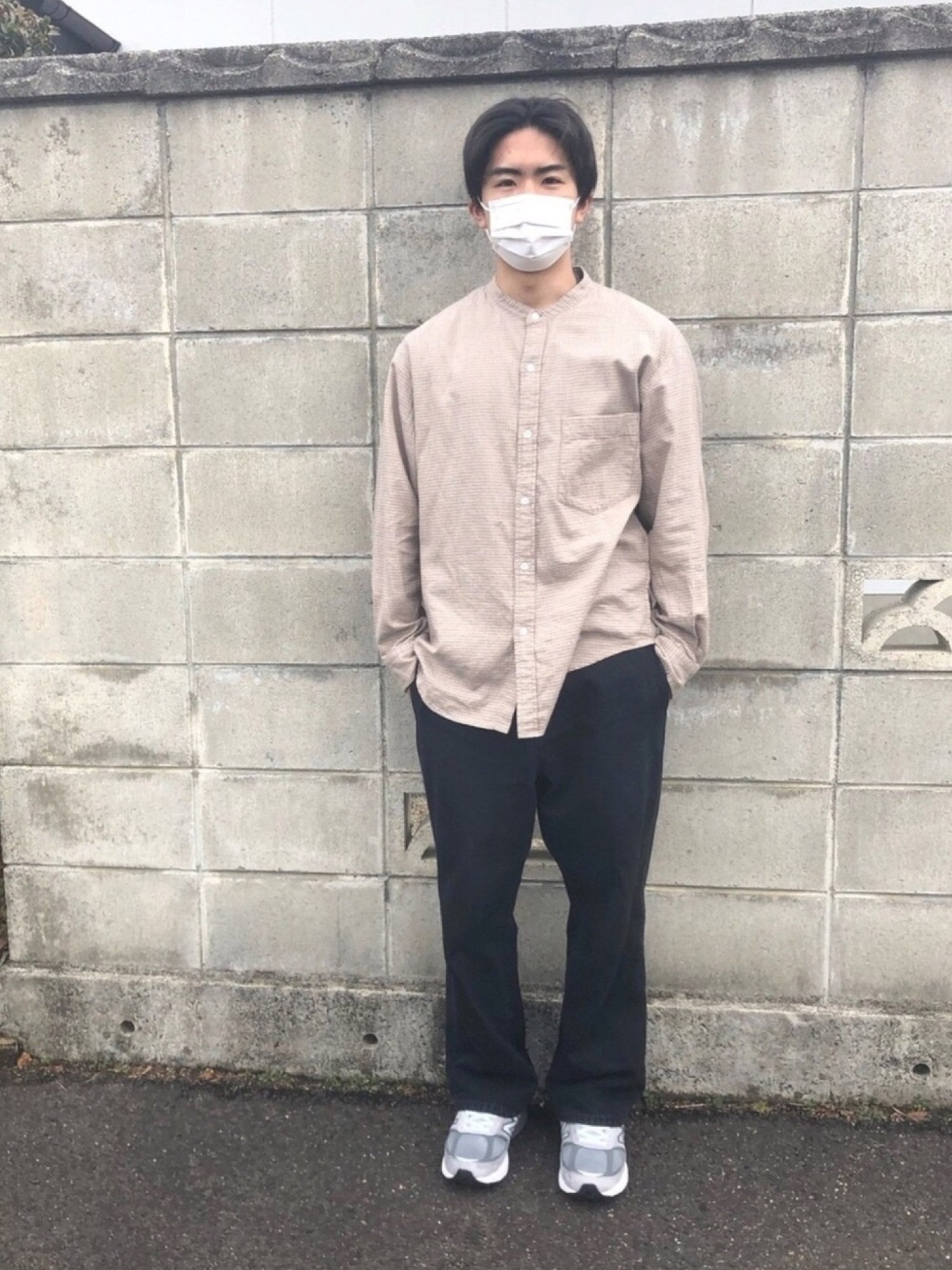【美品】Steven Alan/BTR NEL バンドカラーシャツ-LOOSE Steven Alan（スティーブンアラン）の「＜Steven Alan＞ BTR NEL