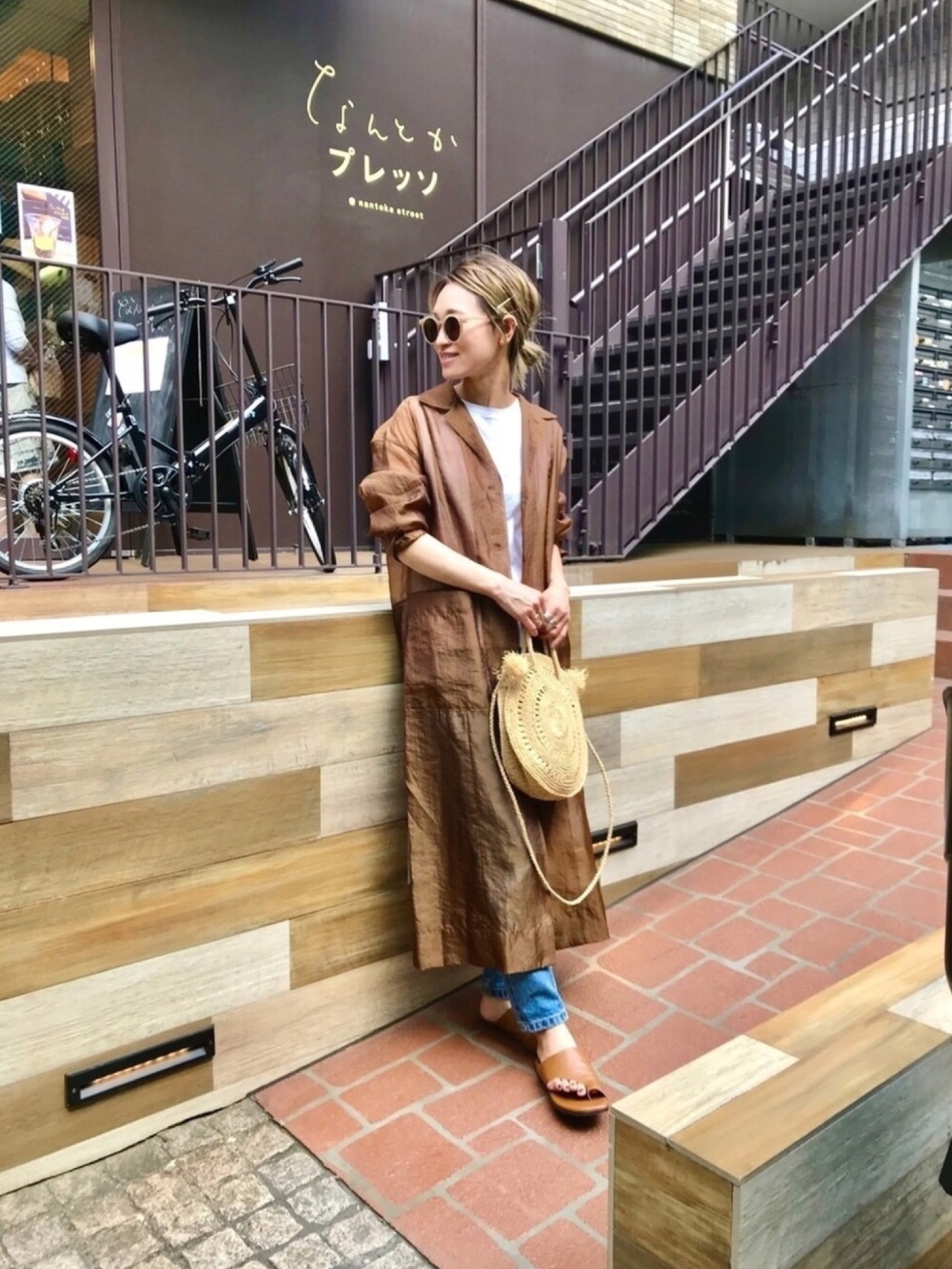 IENA MAISON NH PARIS 別注　2wayサークルかごバッグ MAISON N.H Paris サークルバッグ / GRACE CONTINENTAL | GRACE