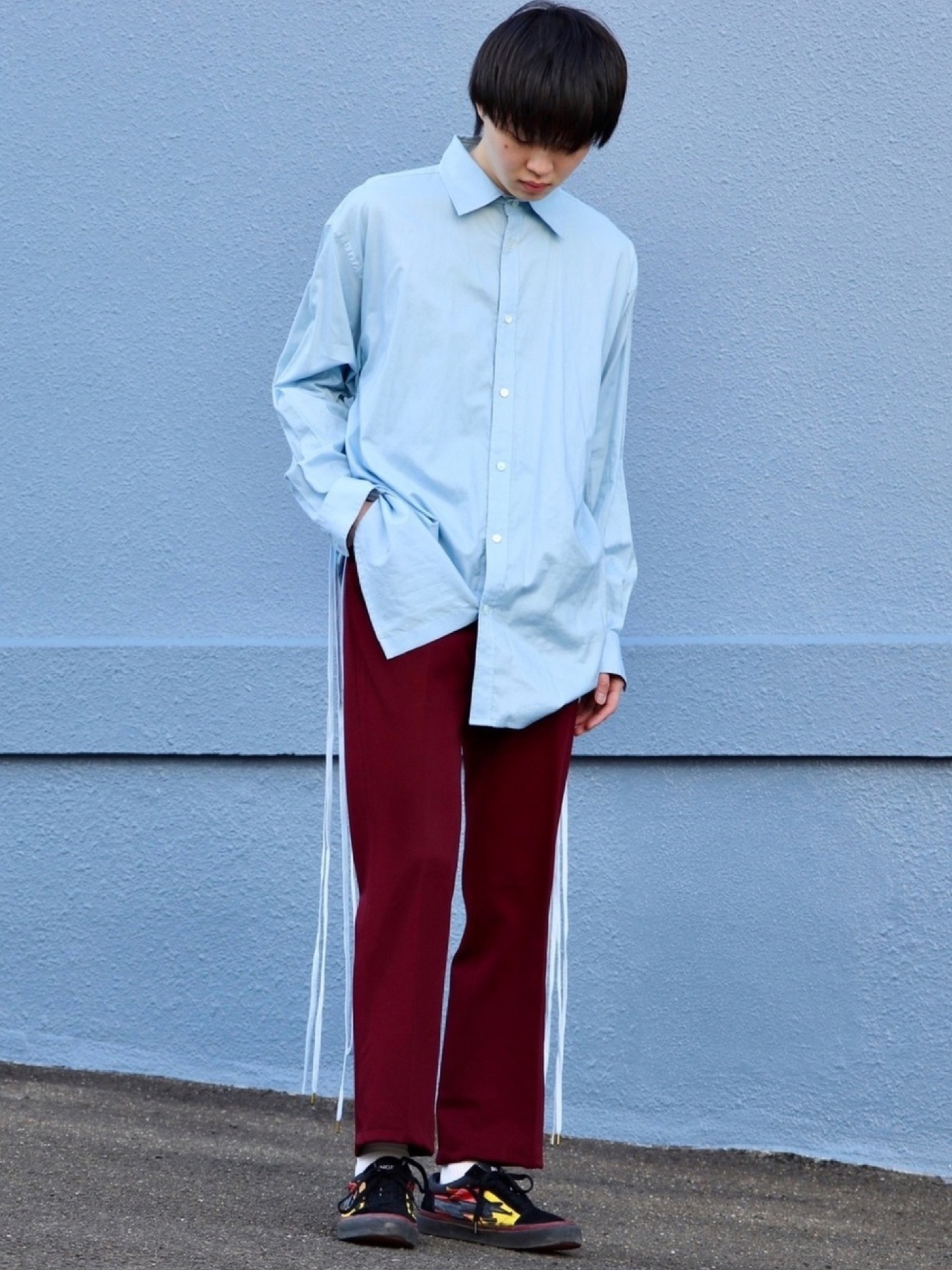 DRESSEDUNDRESSED（ドレスドアンドレスド）の「Tied Oversized Shirt