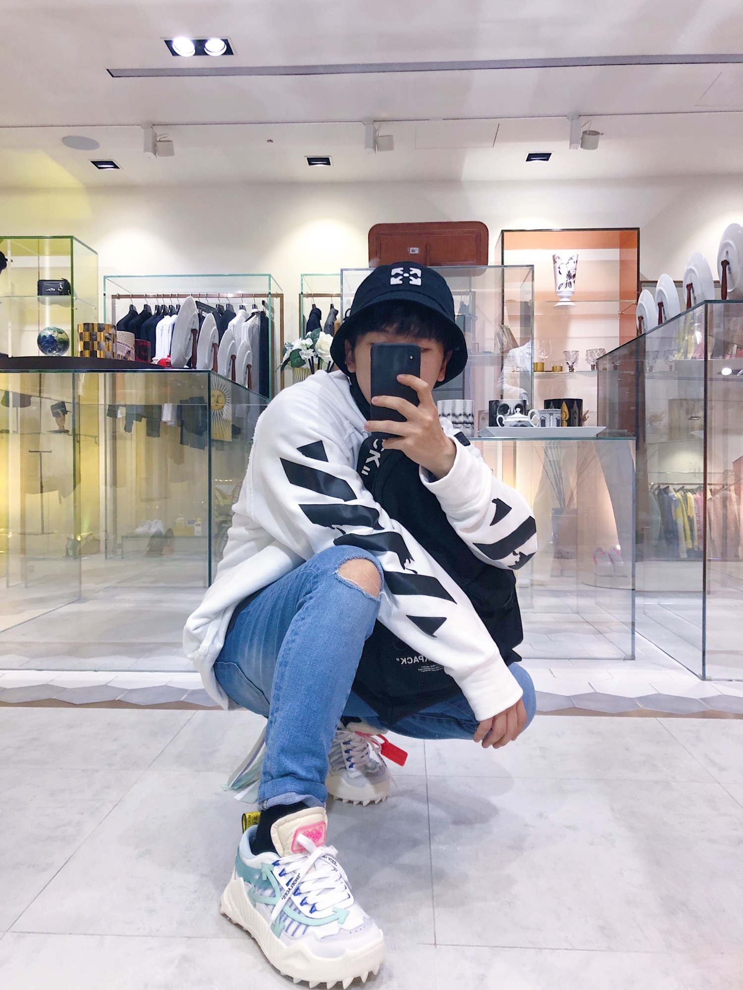 off white（オフホワイト）の「【OFF WHITE】QUOTE BACKPACK（バック