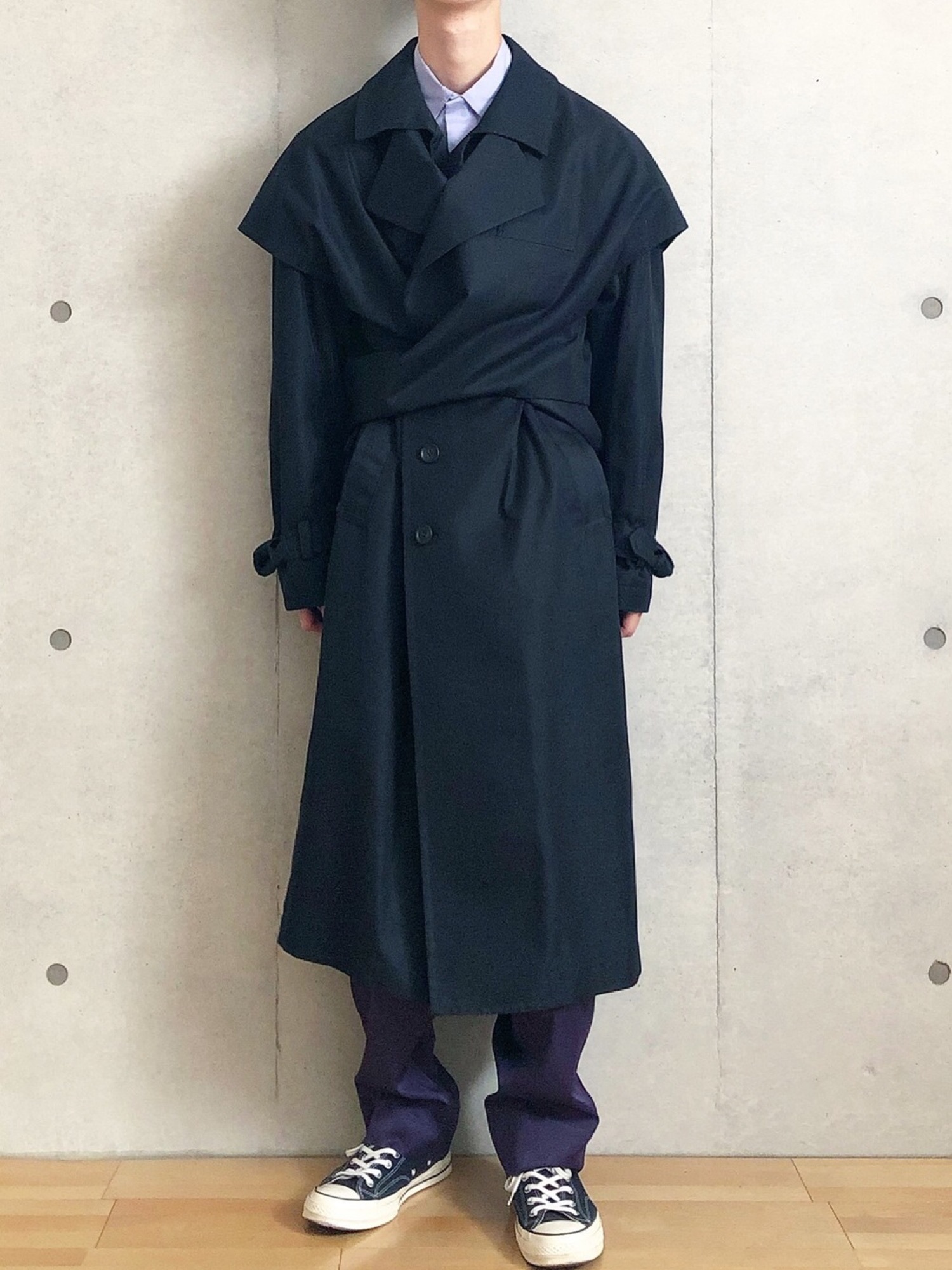 トワロニエ Toironier レイヤードトレンチコート Toironier（トワロニエ）の「Toironier/トワロニエ/Layered