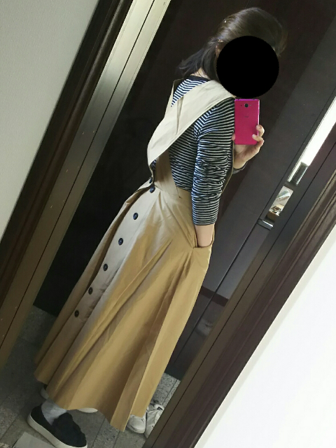 machatt マチャットギャバジンフォルムドレス ジャンパースカート