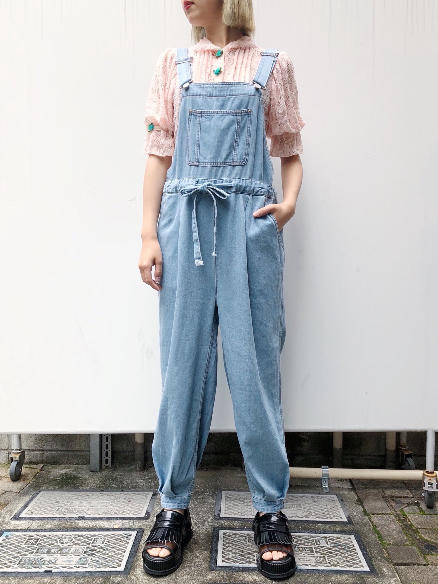 PAMEO POSE（パメオポーズ）の「Denim Big Overall（サロペット