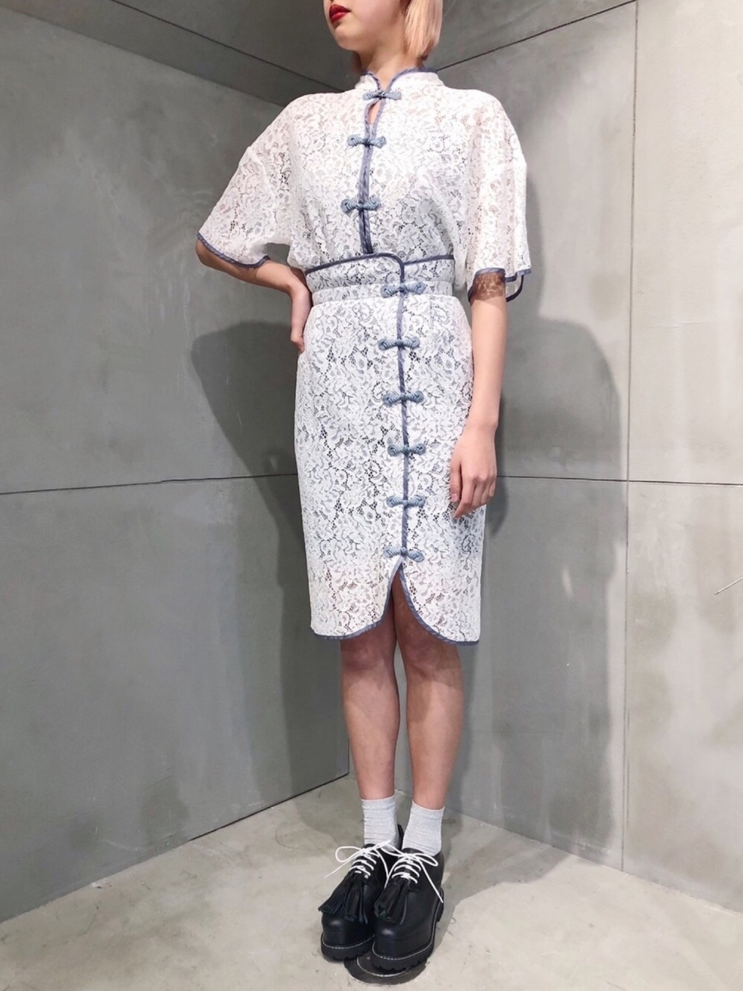 PAMEO POSE(パメオポーズ)の「Macau Lace Top(シャツ/ブラウス PAMEO POSE(パメオポーズ)の「Macau Lace Top(シャツ/ブラウス