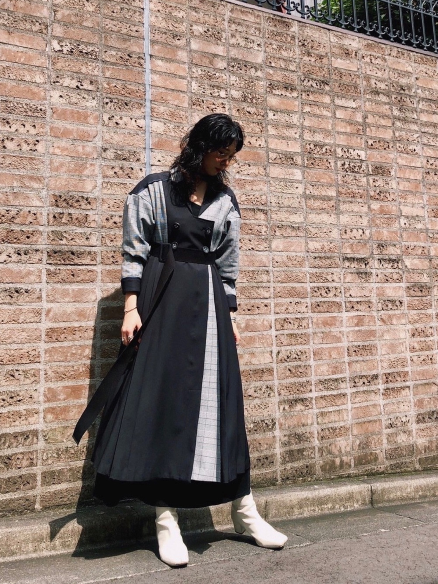 PAMEO POSE（パメオポーズ）の「Mix Dress Coat（その他アウター