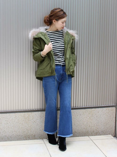 JOURNAL STANDARD コットンナイロンツイル ショートモッズコート 65 ショートモッズコート（ミリタリー）｜JOURNAL STANDARD